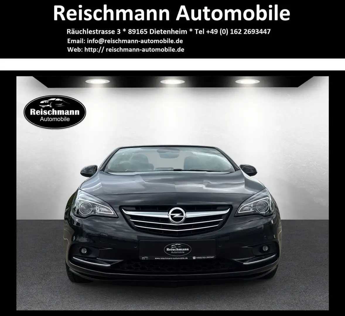 Opel Cascada Innovation Cabrio ecoFlex 2,0D 8fach uvm Schwarz - 1