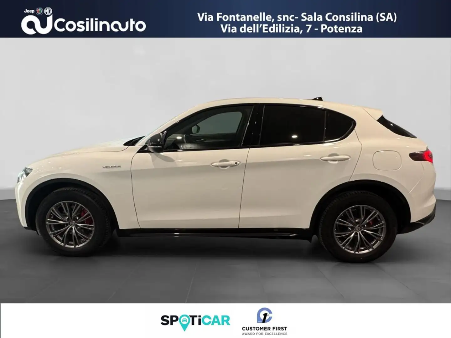 Alfa Romeo Stelvio 2.2 Turbodiesel 210 CV AT8 Q4 VeloceMY24 Bianco - 2