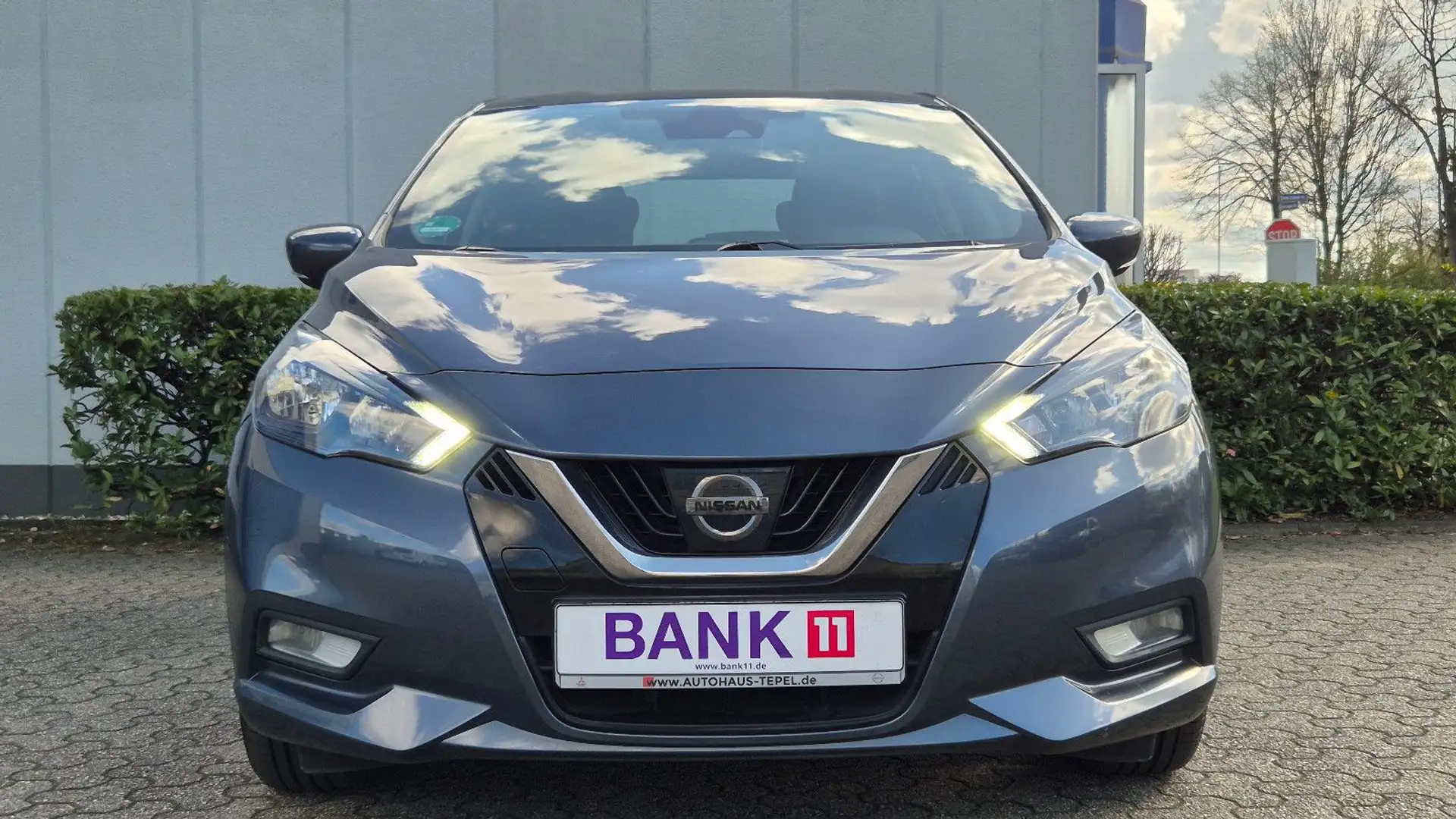 Nissan Micra 1.0 IG-T N-WAY/DAB/SHZ/SPUR-ASS/LED/PDC/ Grau - 2