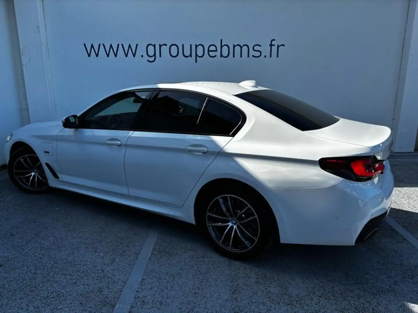 BMW 530 530eA 292ch M Sport Steptronic Blanc - 2