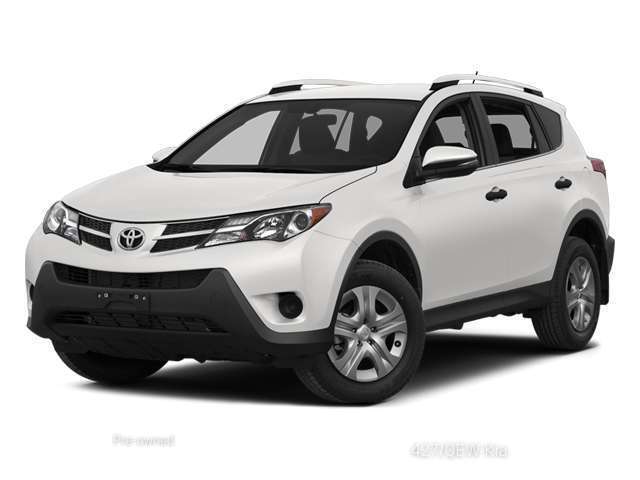 White 2014 Toyota RAV4 SUV / Crossover All-Wheel Drive Automatic