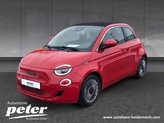 Fiat 500e 500e Cabrio Red 42 kWh Sitzheizung Navi