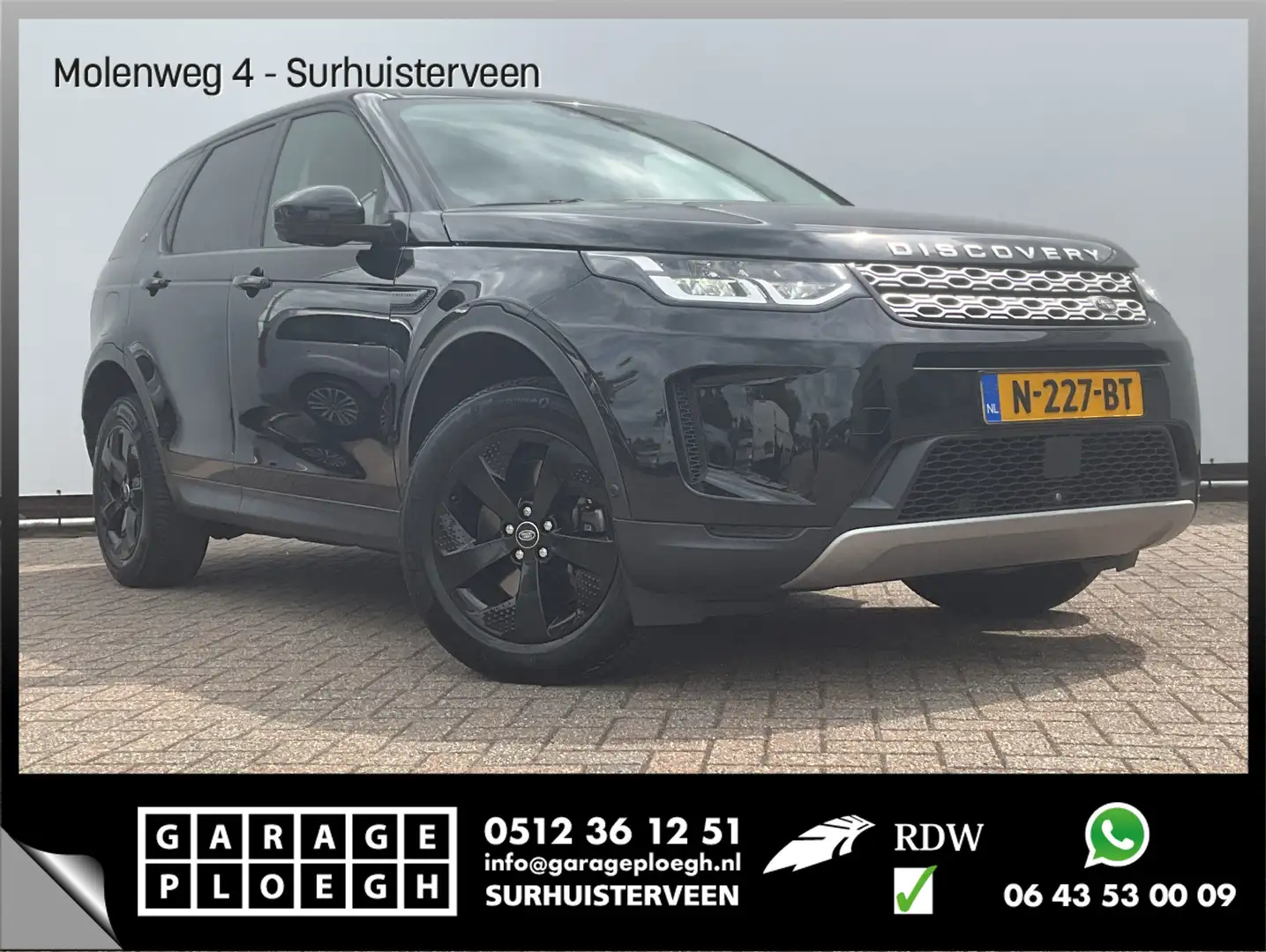 Land Rover Discovery Sport P300e 1.5 PHEV R-Dynamic incl.BTW 360° Carplay DAB Schwarz - 1