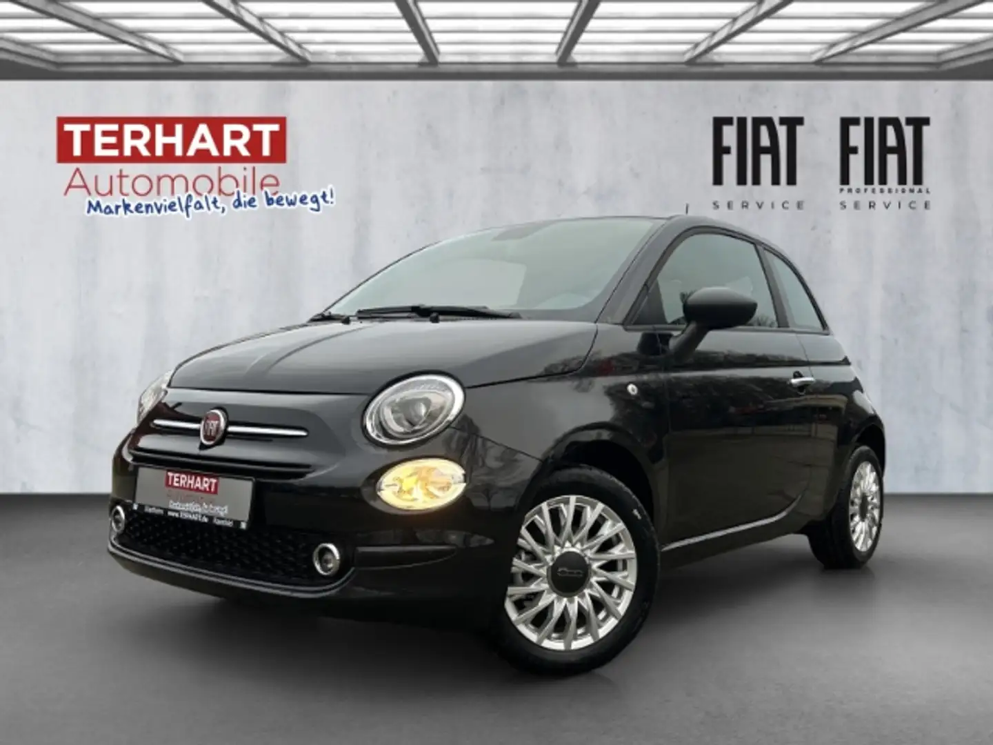 Fiat 500 1.0 Mild Hybrid/Park-Distance-Control/Apple&Androi Schwarz - 1