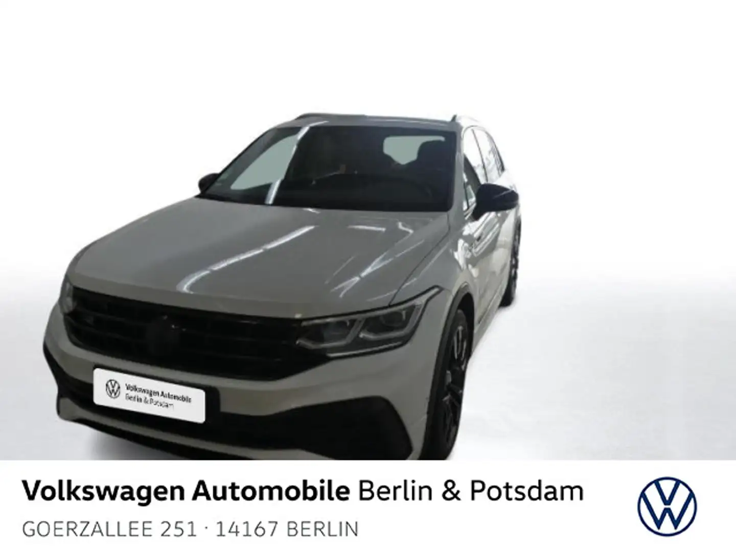 Volkswagen Tiguan 2.0 TDI DSG R-Line 4M Leder Navi AHK Weiß - 1