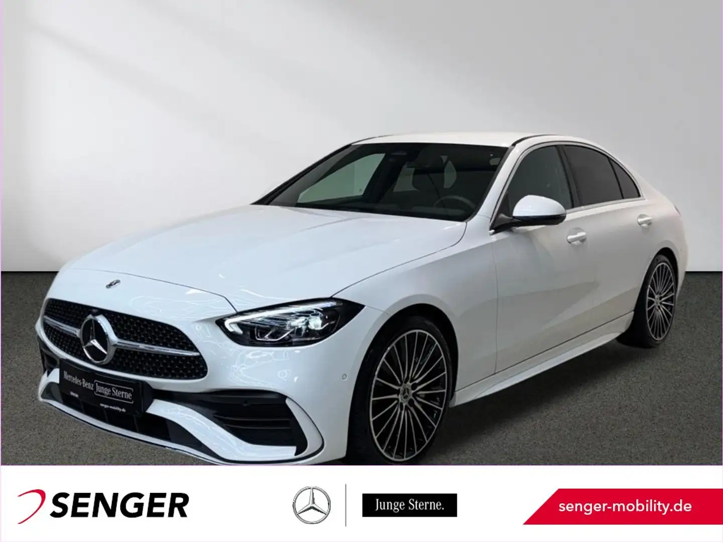 Mercedes-Benz C 180 AMG Rückfahrkamera Ambiente MBUX-Navi LED Blanc - 1