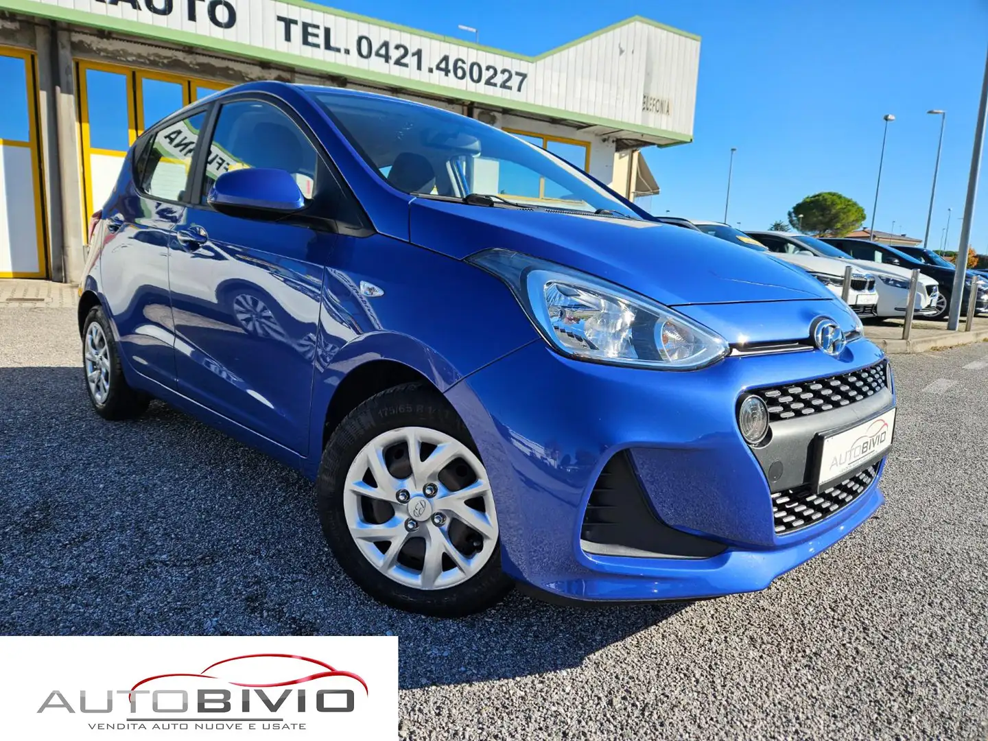 Hyundai i10 1.0 MPI Connectline Blu/Azzurro - 1