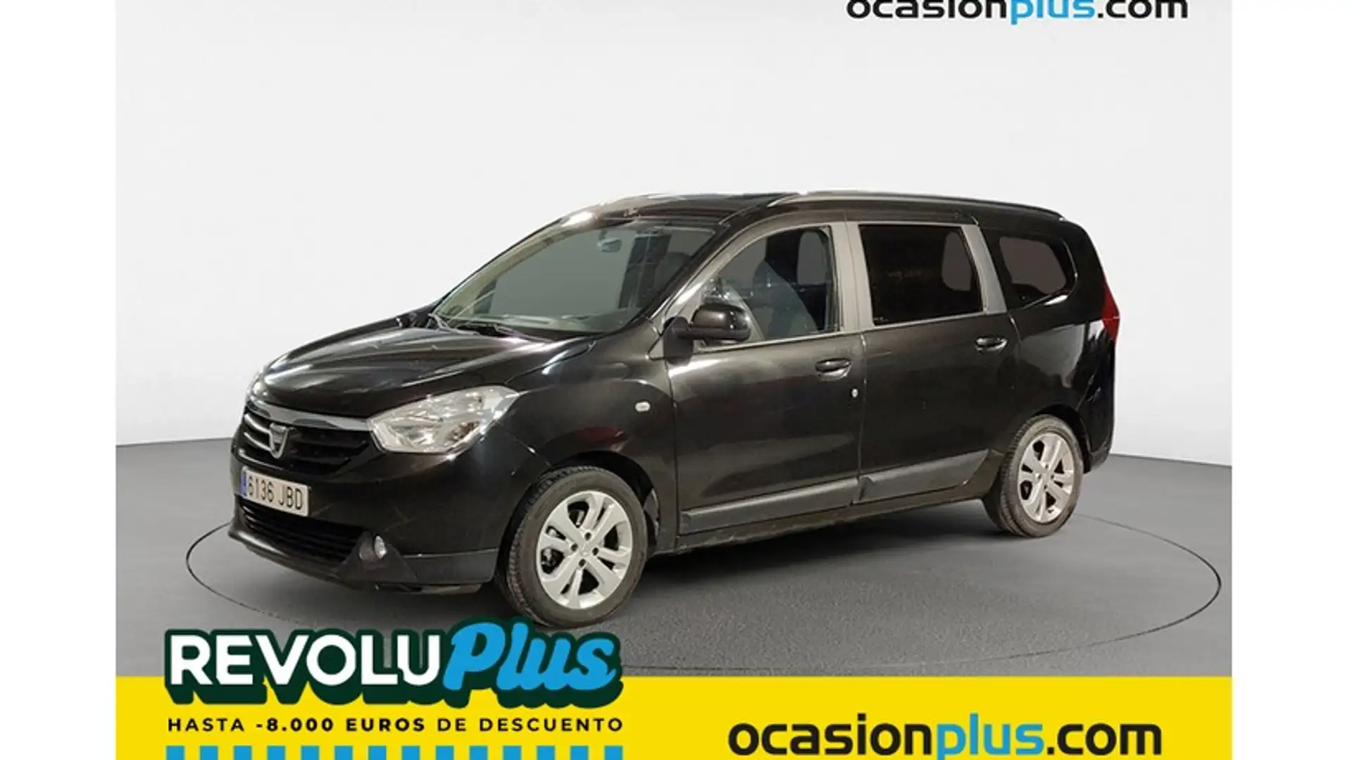 Dacia Lodgy 1.2 TCE Laureate 5pl. Negro - 1