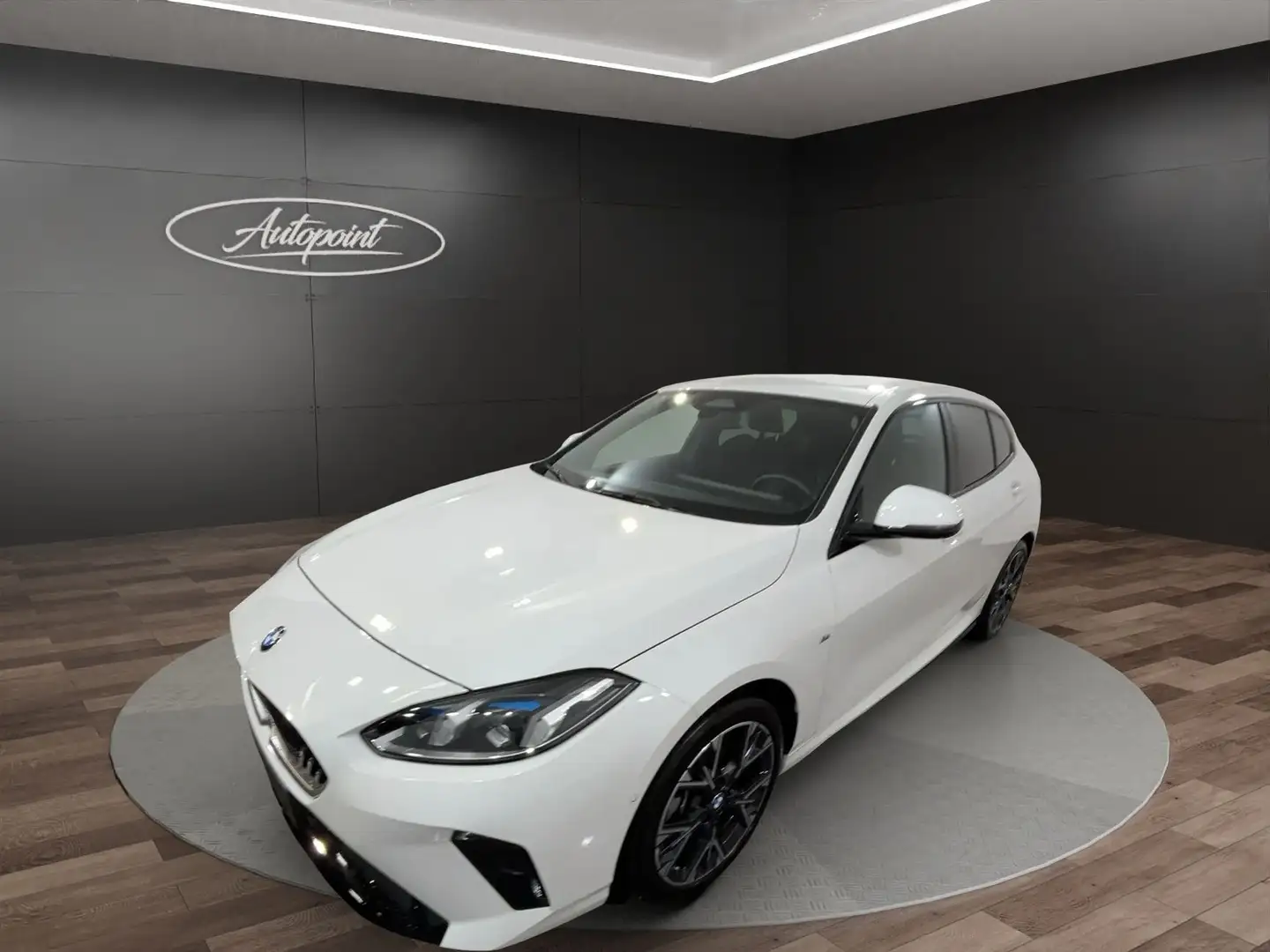 BMW 120 120d 48V MSport auto Bianco - 1