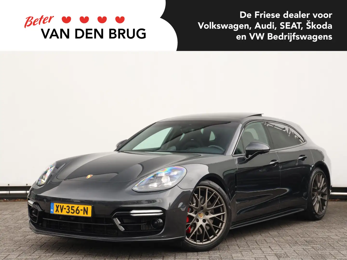 Porsche Panamera Sport Turismo 4.0 GTS | 460 PK | Pano | Servo slui Grijs - 1