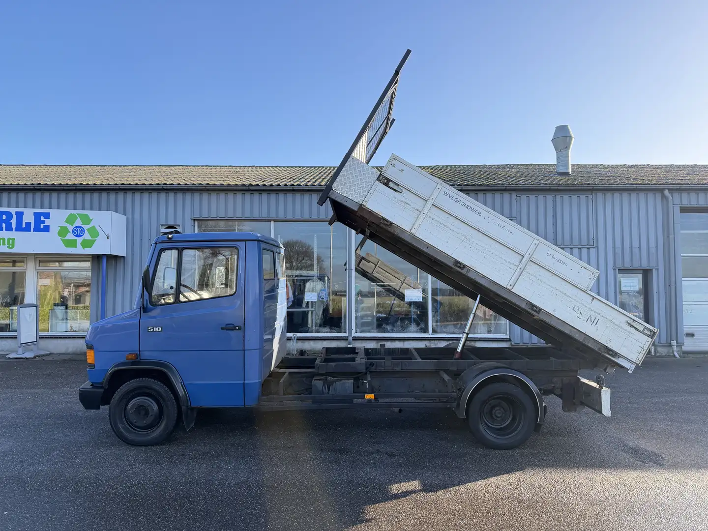 Mercedes-Benz Vario 510 BENZINE | KIPPER | MARGE Blau - 2