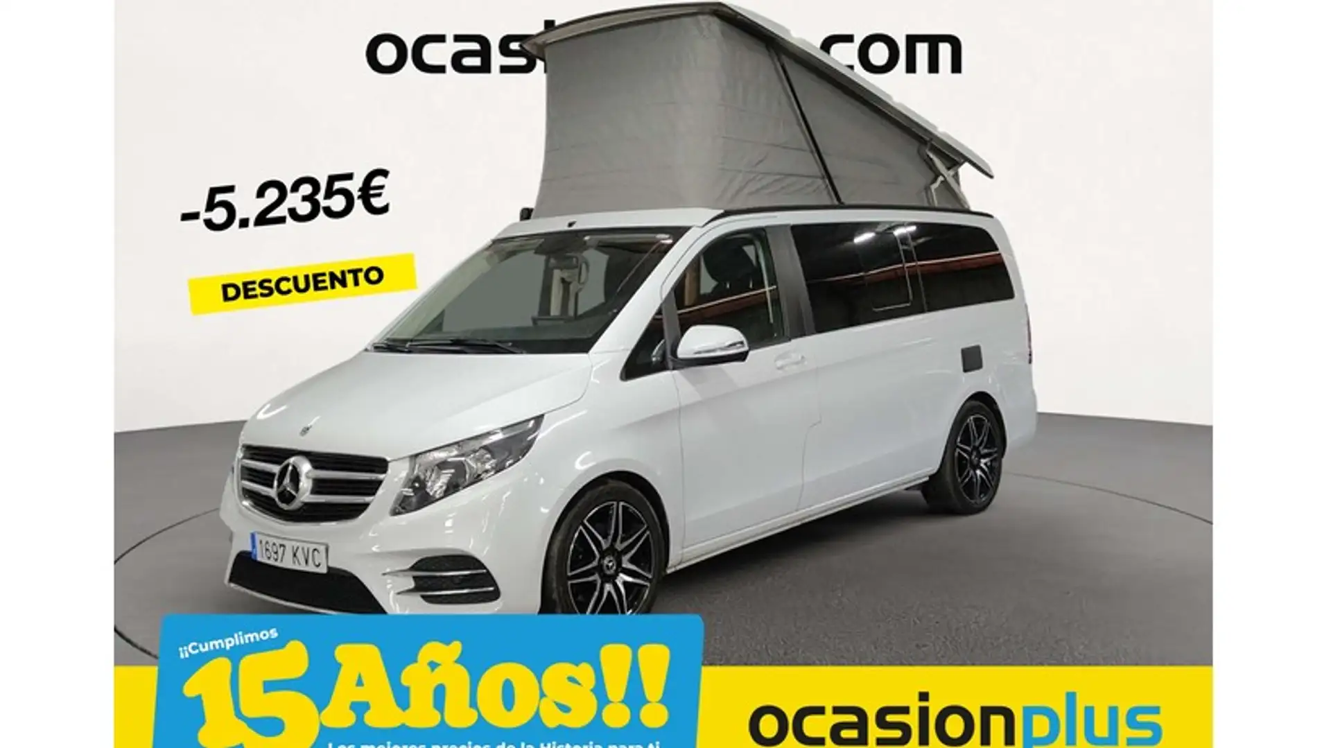 Mercedes-Benz V 200d Largo 7G Tronic Blanc - 1