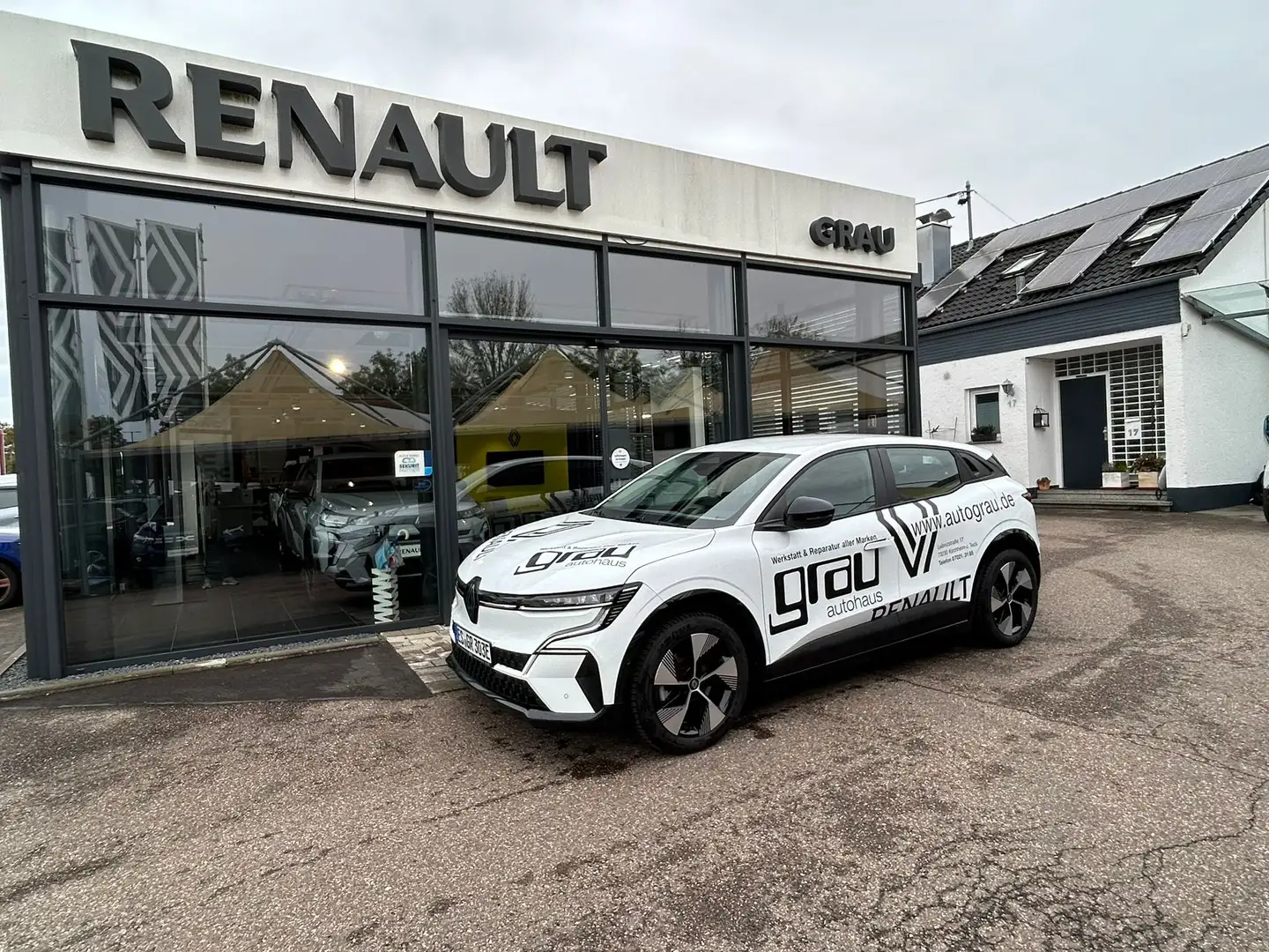 Renault Megane E-Tech Equilibre inkl. kostenloser Wallbox Weiß - 1