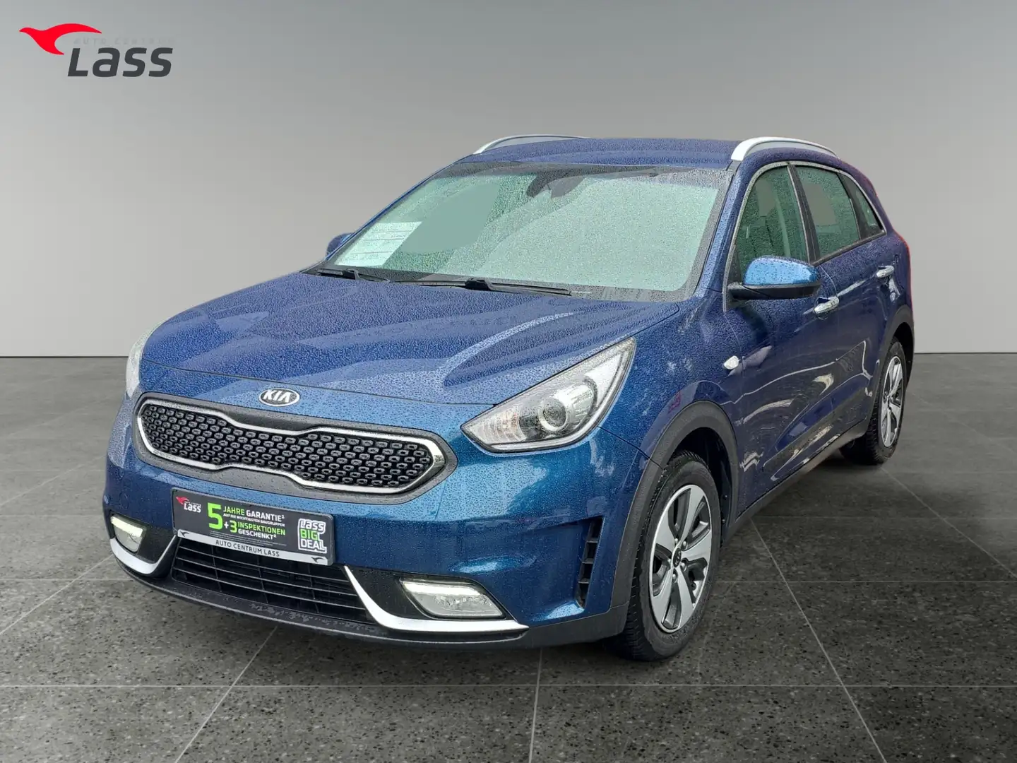 Kia Niro 1.6 Vision SpurH LM KlimaA Navi PDC AUT Azul - 2