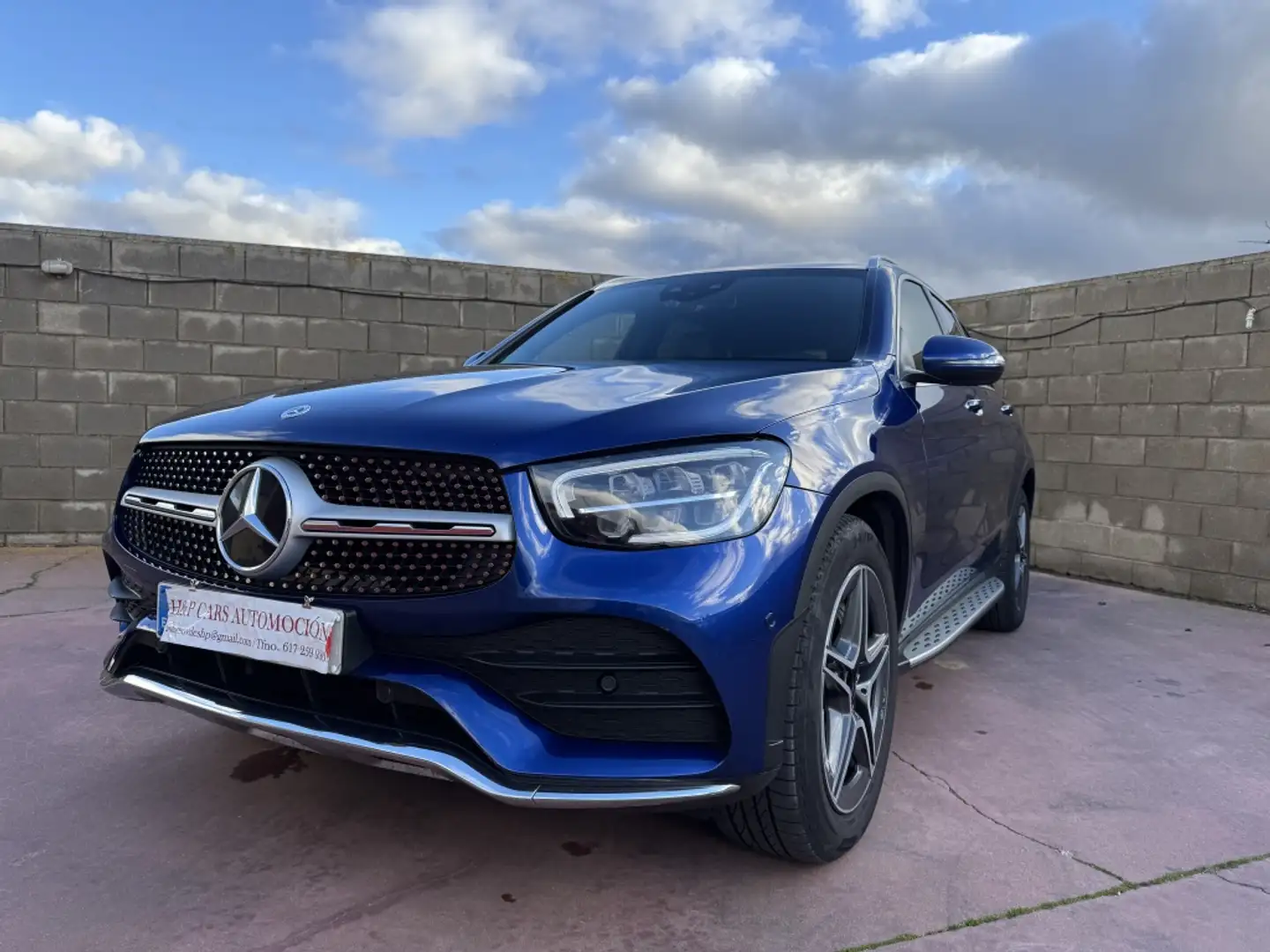 Mercedes-Benz GLC 200 200d 4Matic 9G-Tronic Azul - 1