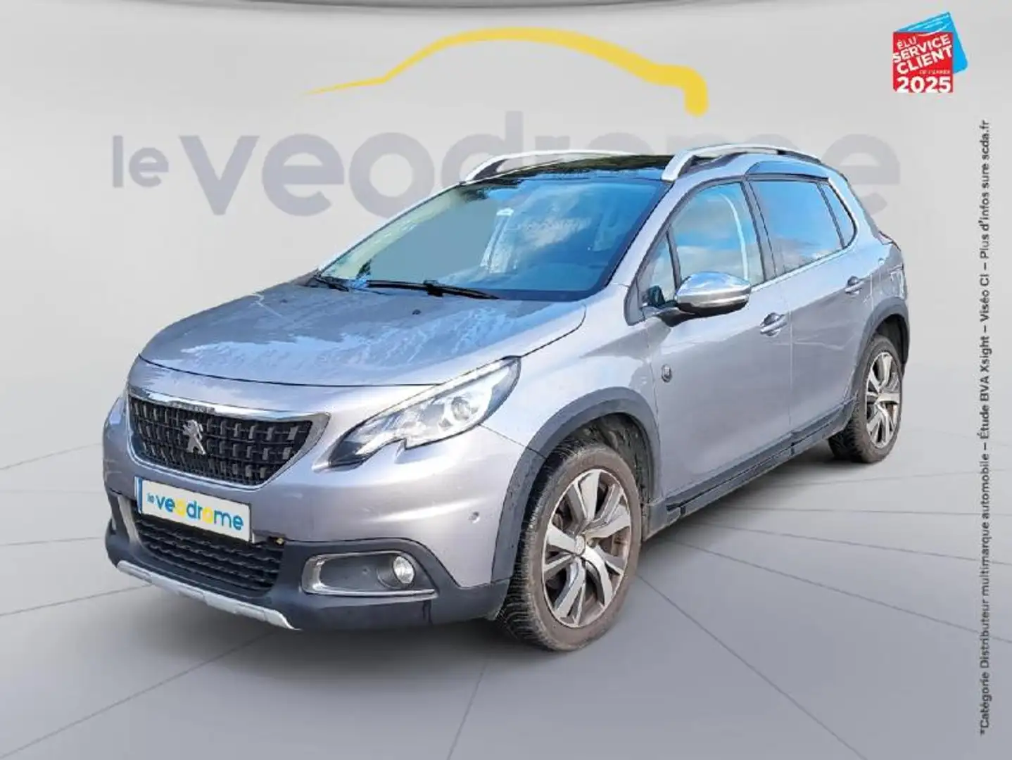 Peugeot 2008 1.2 PureTech 110ch Crossway S\u0026S EAT6 Grigio - 1