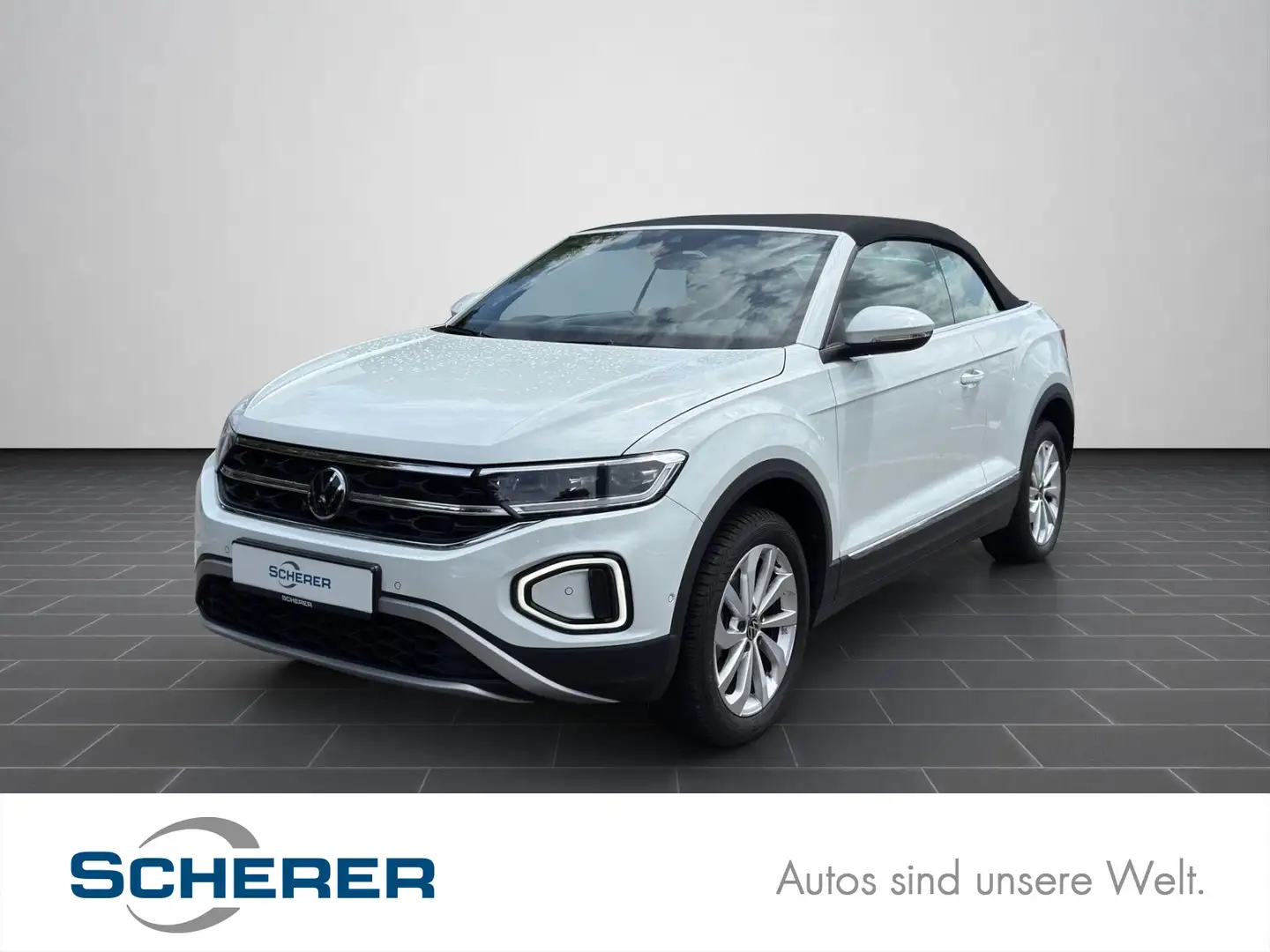 Volkswagen T-Roc 1.0 TSI Style LED NAVI ACC KAMER Weiß - 1