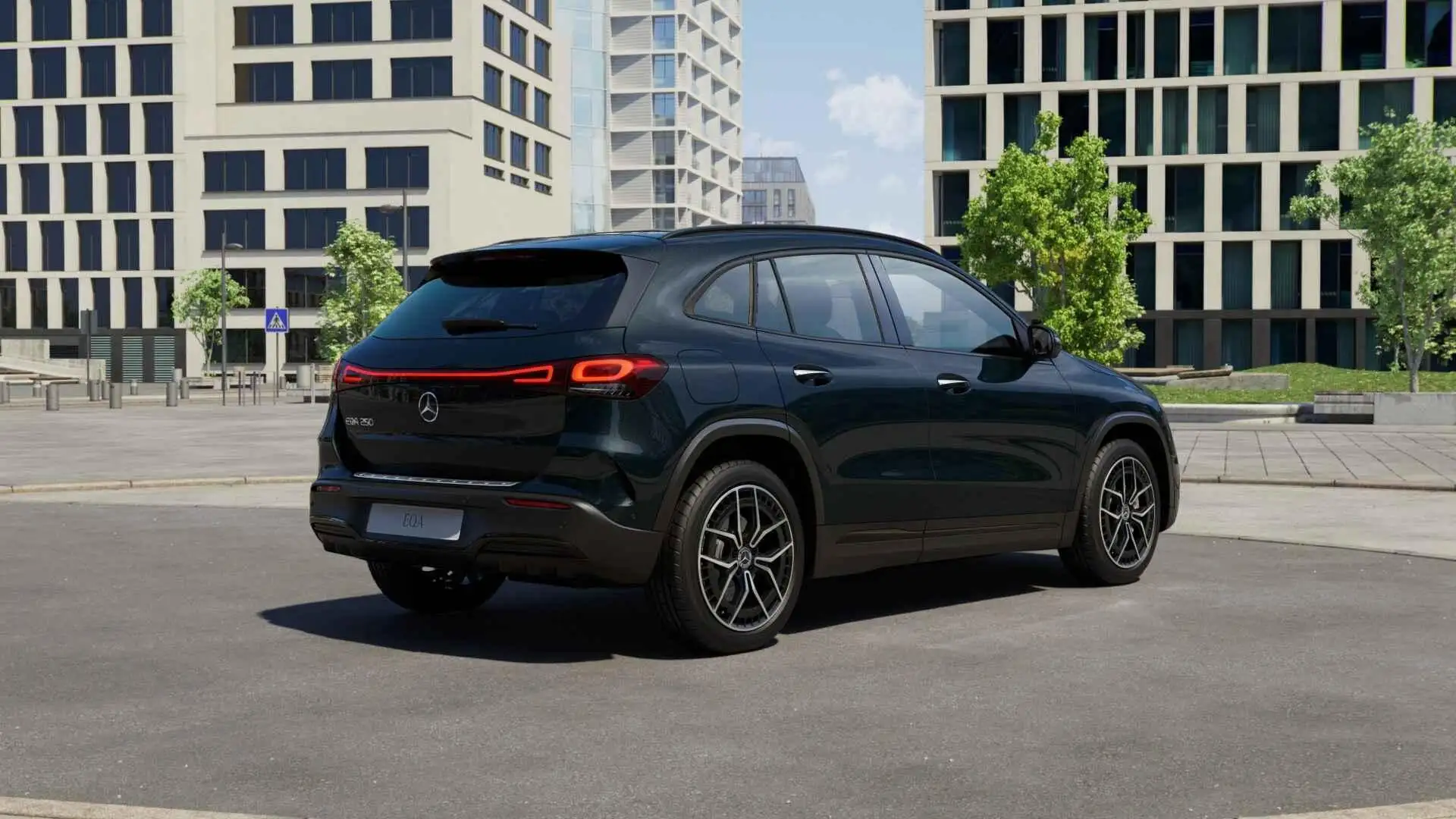 Mercedes-Benz EQA 250 AMG Line 67 kWh | Panoramadak | Night pakket | Key Zwart - 2