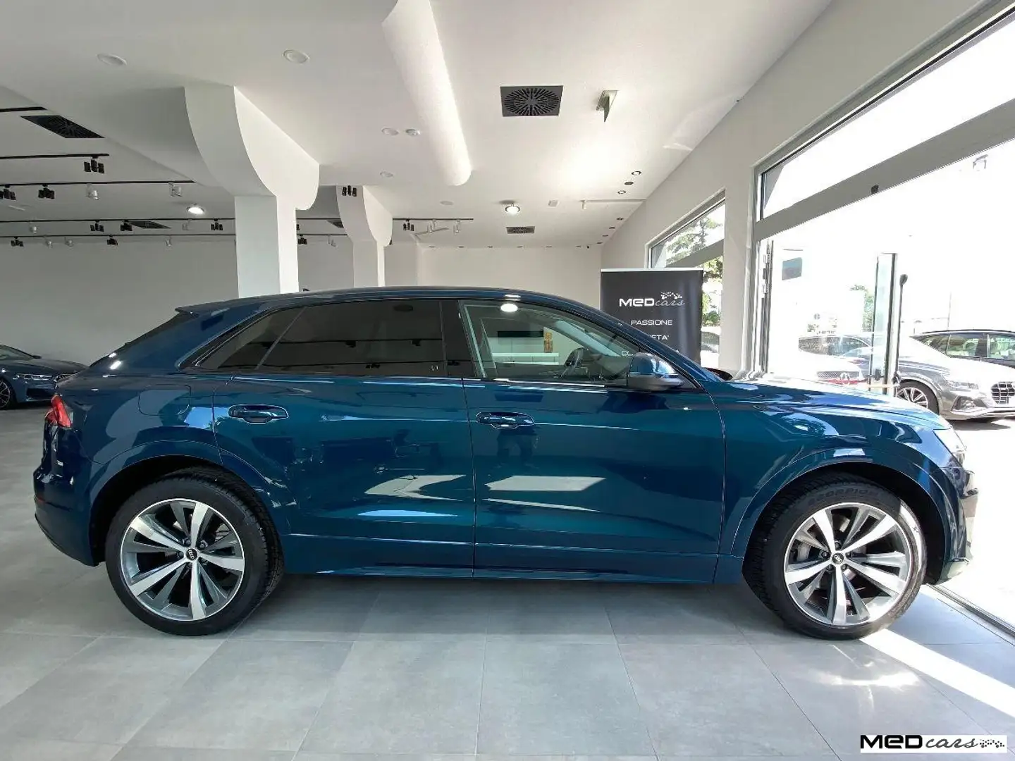 Audi Q8 55 TFSI MHEV QU. SPORT / 21'' / SEDILI VENT- RISC. Blu/Azzurro - 1