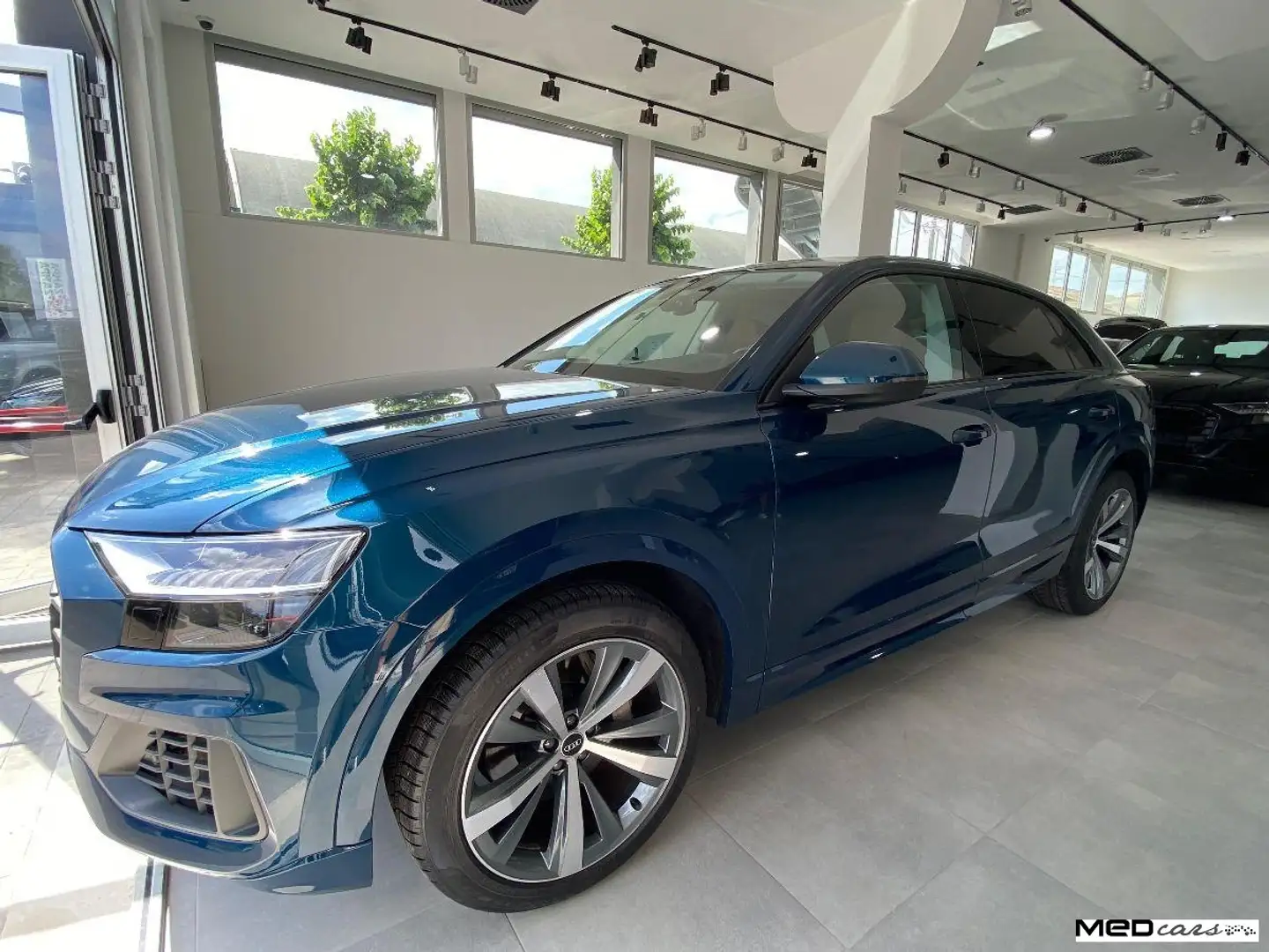Audi Q8 55 TFSI MHEV QU. SPORT / 21'' / SEDILI VENT- RISC. Blu/Azzurro - 2