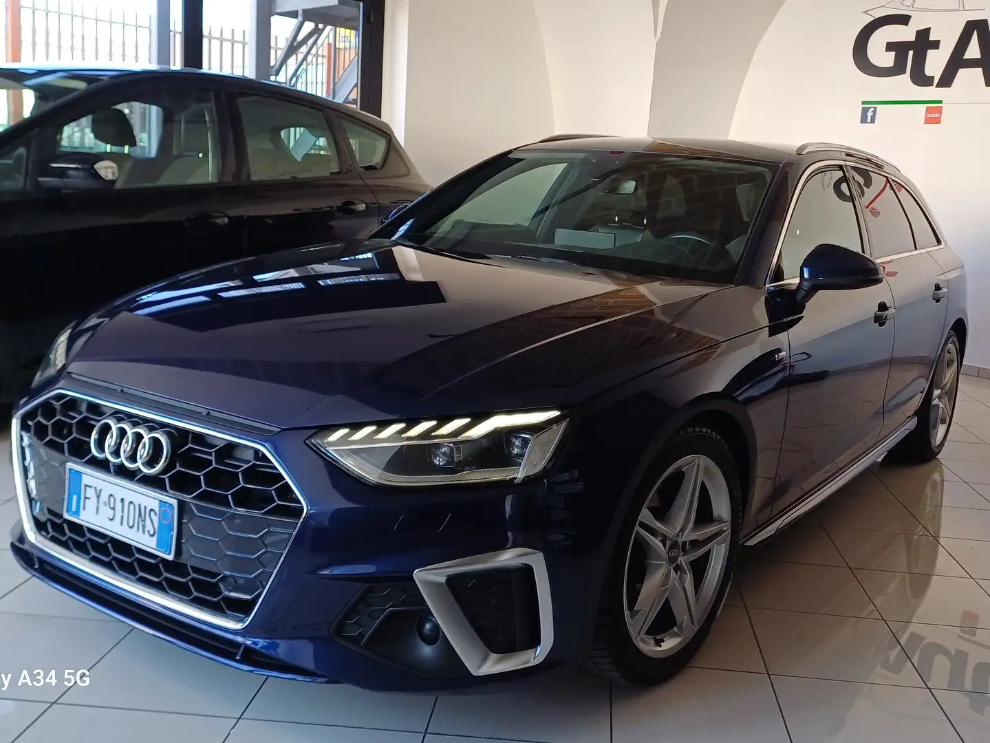 Audi A4 A4 Avant 35 2.0 tdi mhev S Line  163cv s-tronic Blu/Azzurro - 1