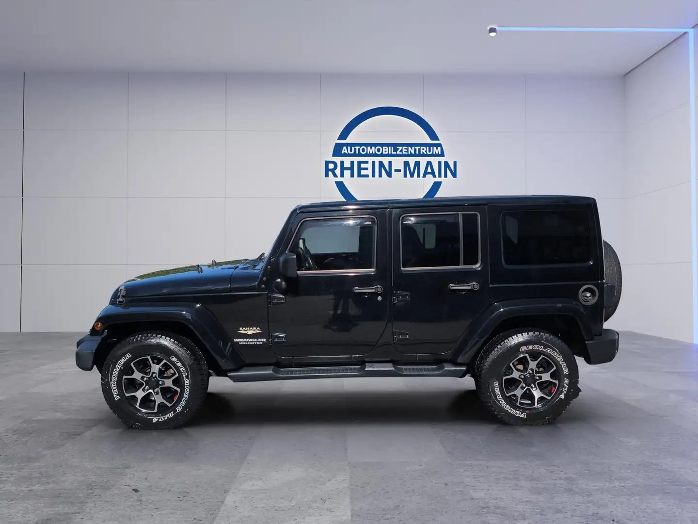 Jeep Wrangler SAHARA/AT-REIFEN NEU./LEDER/AUTOMATIK/LED/AHK Negro - 2