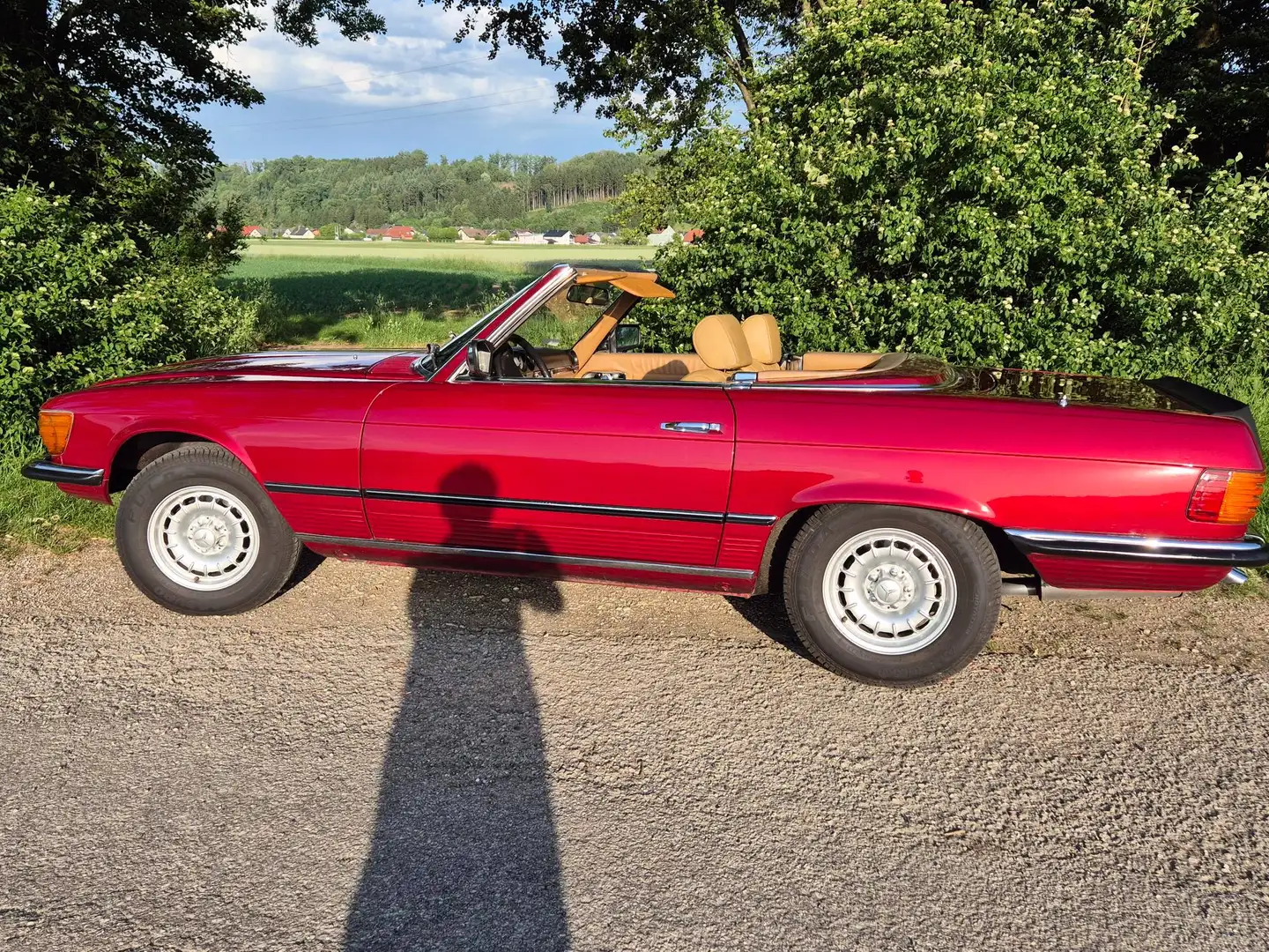 Mercedes-Benz SL 380 Rot - 1