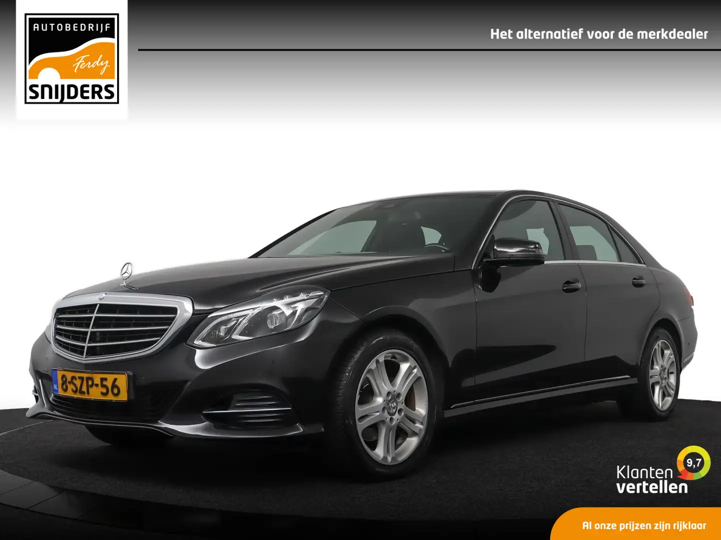 Mercedes-Benz E 220 CDI Avantgarde | NAVI | Trekhaak | PDC - RIJKLAAR Zwart - 1