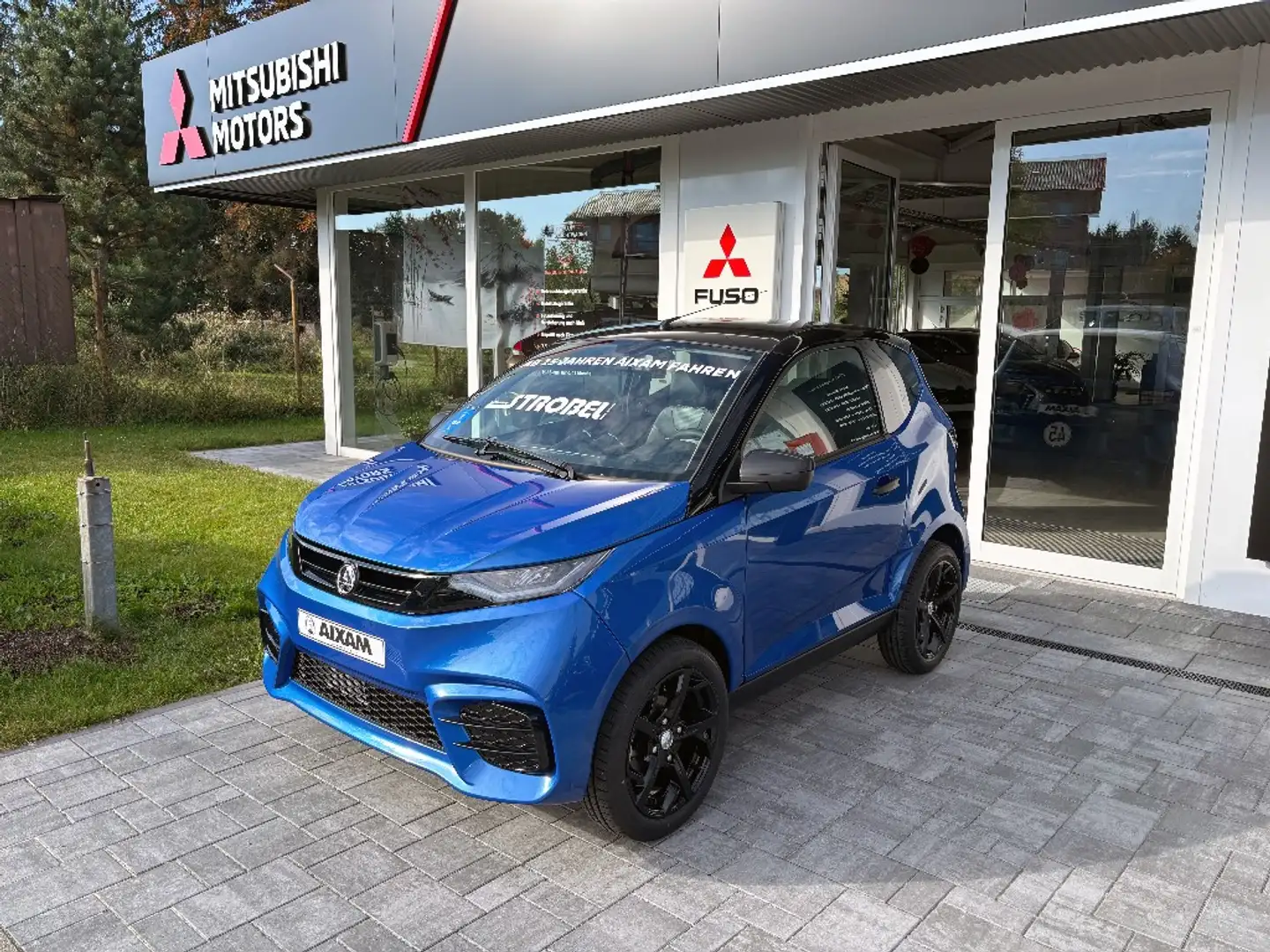 Aixam A. Aixam City Sport *ABS+EBD*TABLET-RADIO*KAMERA Blauw - 2