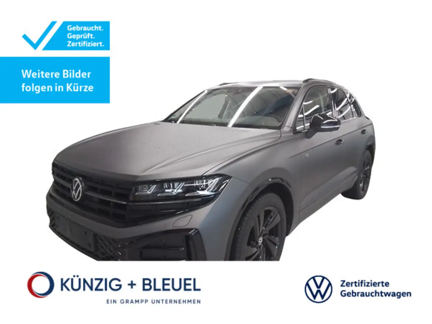 Volkswagen Touareg R-Line 3.0TDI 4Motion +AHK+LUFT+WANK+ Grau - 1