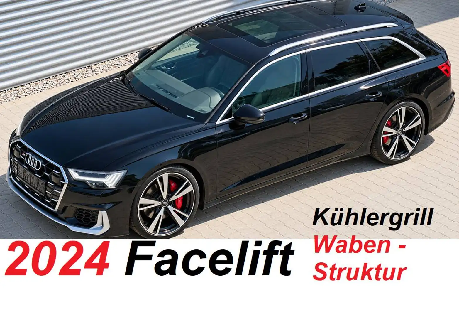 Audi S6 TDI quattro Allradlenkung+Luftfederung+Panorama+21+Anhängevorr+Top Zustand Schwarz - 1