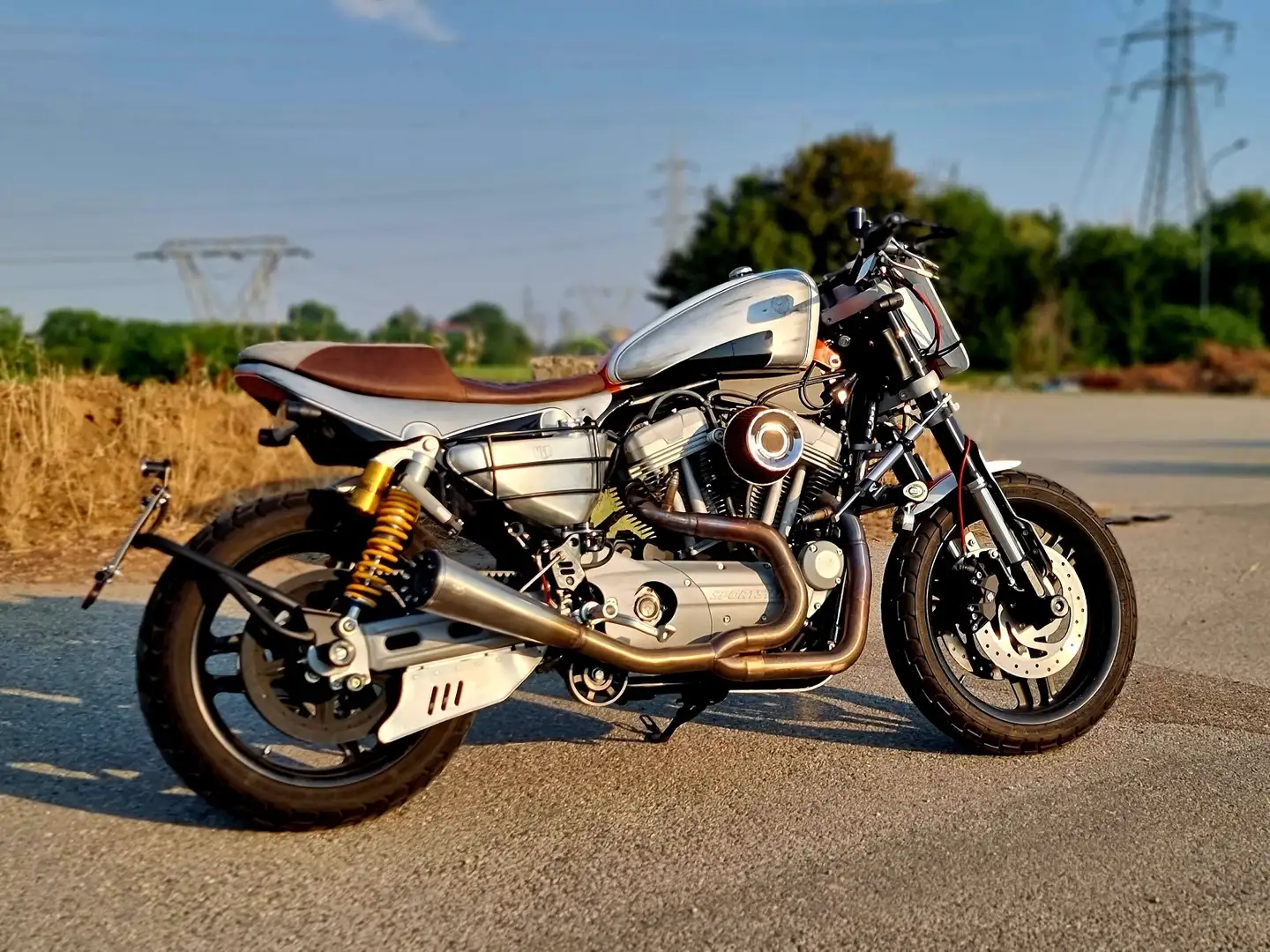 Harley-Davidson Sportster XR 1200 Oranje - 1