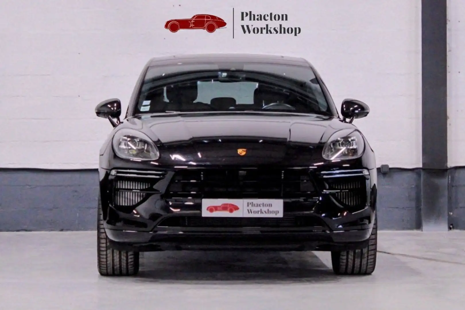 Porsche Macan TURBO TVA RÉCUPÉRABLE - 440ch - 1ere MAIN FRANÇAIS Noir - 2