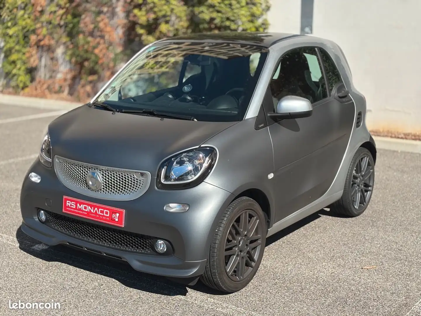 smart forTwo iii 0.9 brabus Grijs - 1
