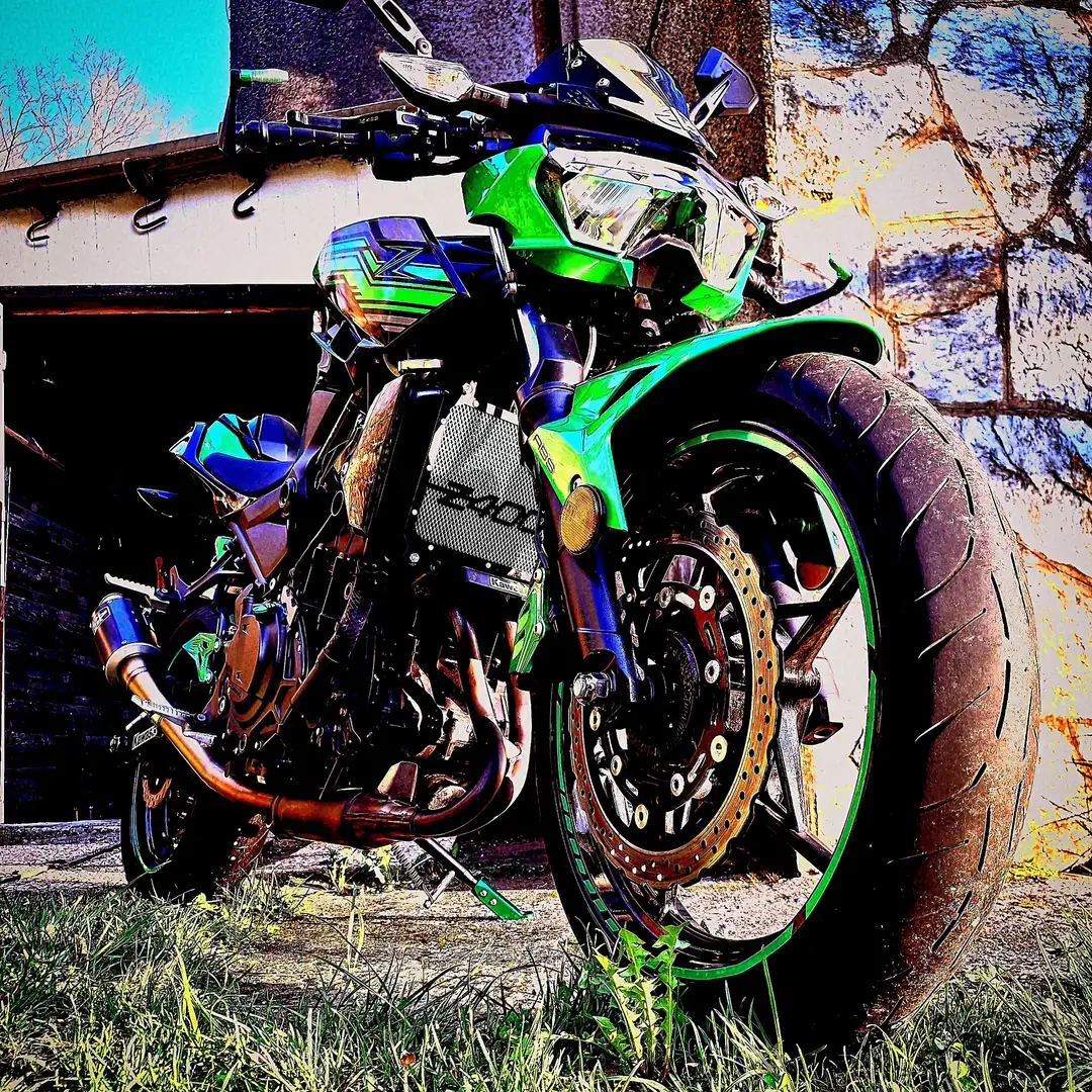 Kawasaki Z 400 Vert - 2
