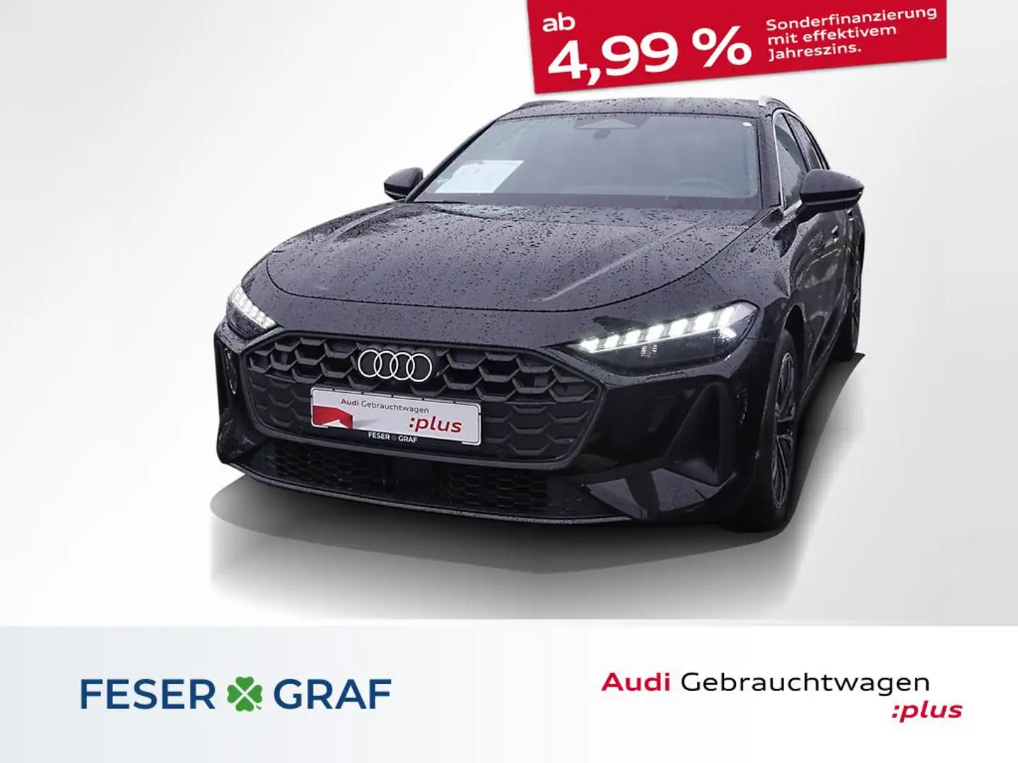 Audi A5 Avant TDI S tronic AHK Navi DAB Tempomat 18" Schwarz - 1