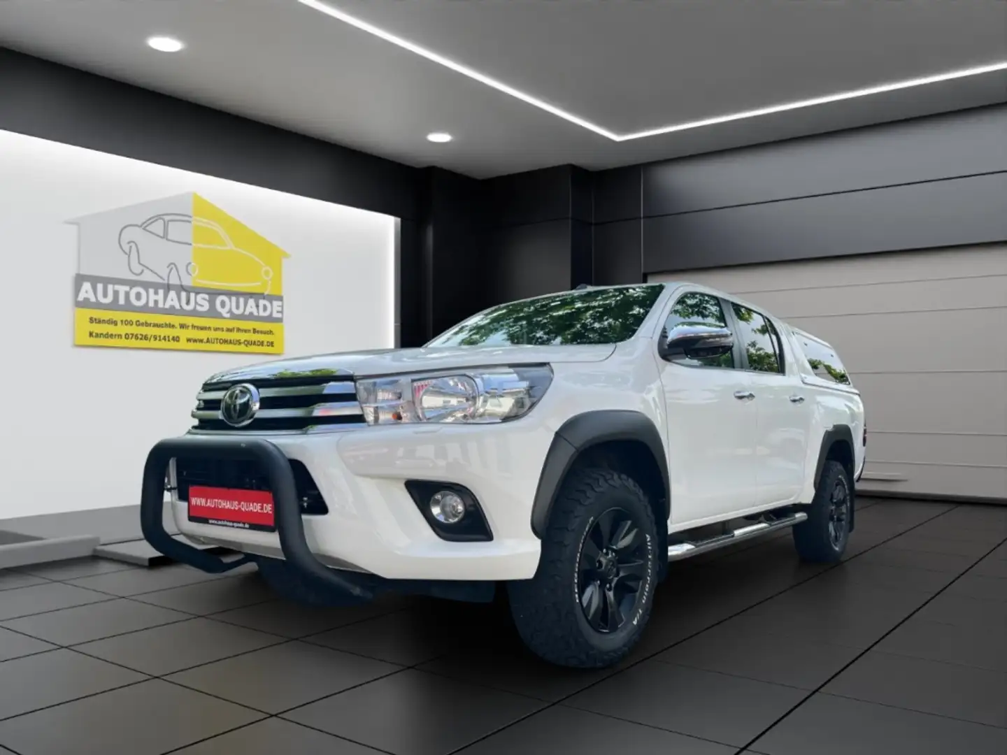 Toyota Hilux Double Cab Duty Comfort 4x4 2.4 D-4D Sperrdiff. DA Blanco - 1