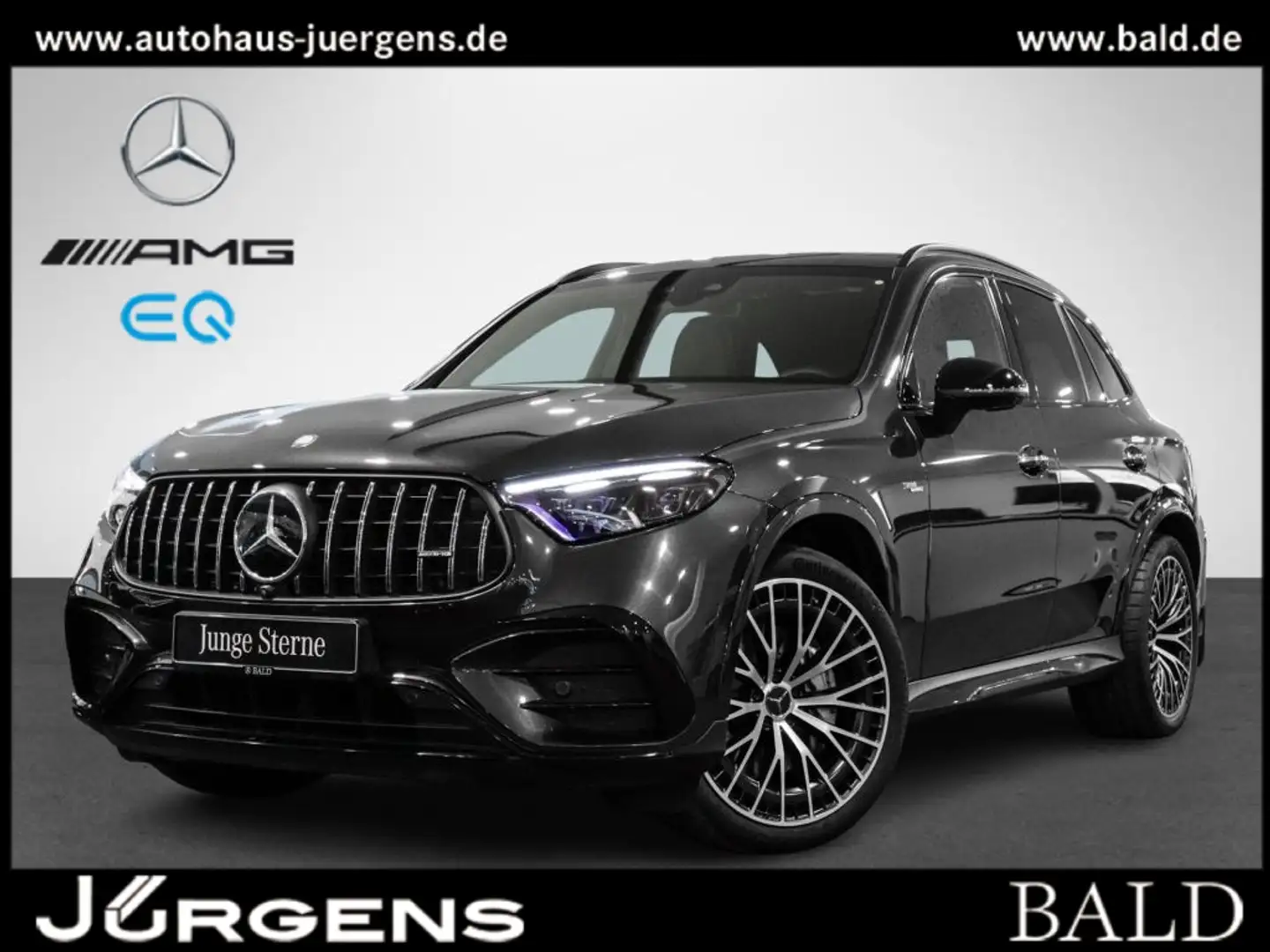 Mercedes-Benz GLC 43 AMG 4M Pano/HAL/Memo/Burm/360/HUD/Night Gris - 1