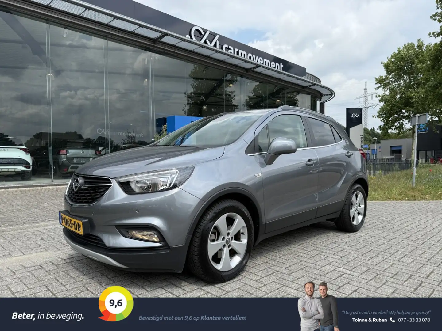 Opel Mokka X 1.4 Turbo 140PK Innovation | Navi | Camera | Leer Grijs - 1