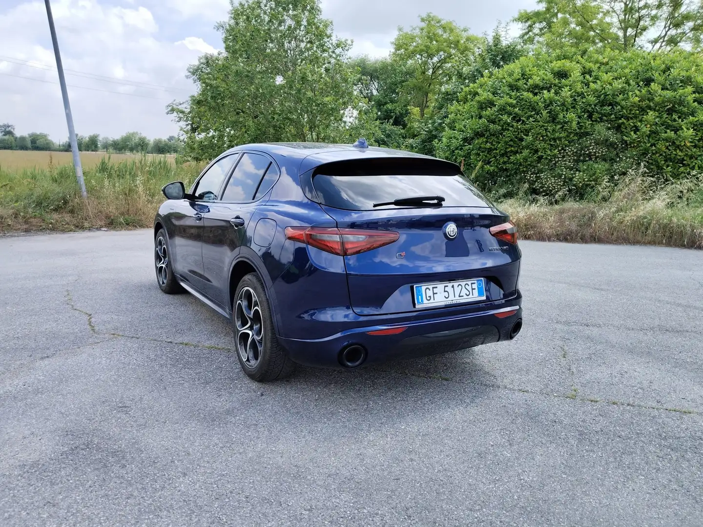 Alfa Romeo Stelvio 2.2 t Veloce Q4 210cv auto Bleu - 2