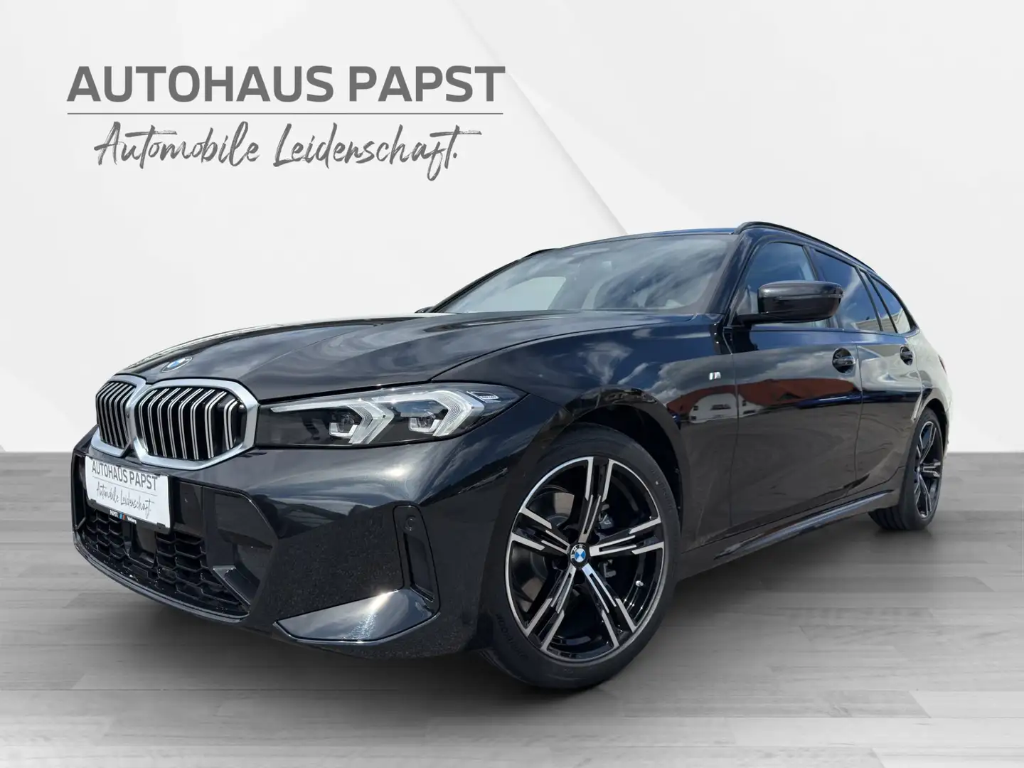 BMW 318 *** M-SPORT *** VIELE EXTRAS *** NP 67.547,- Schwarz - 1