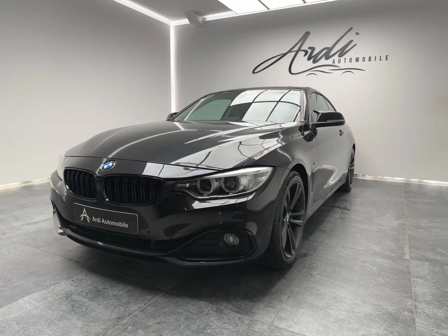 BMW 418 Coupé dA*PACK SPORT*LED*GARANTIE 12 MOIS* Noir - 1