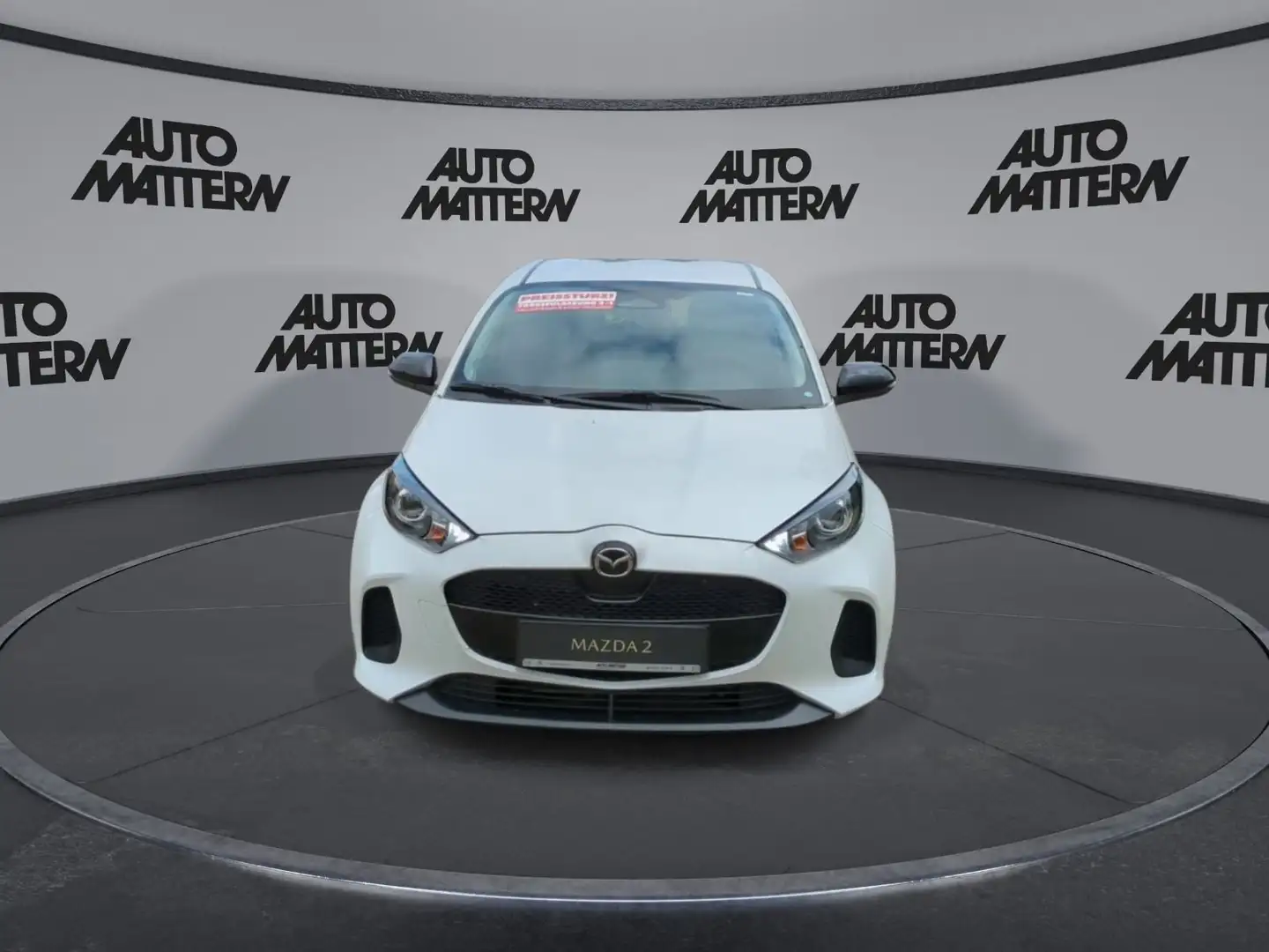 Mazda 2 Hybrid Lim. Exclusive-Line *Tageszulassung* Weiß - 2