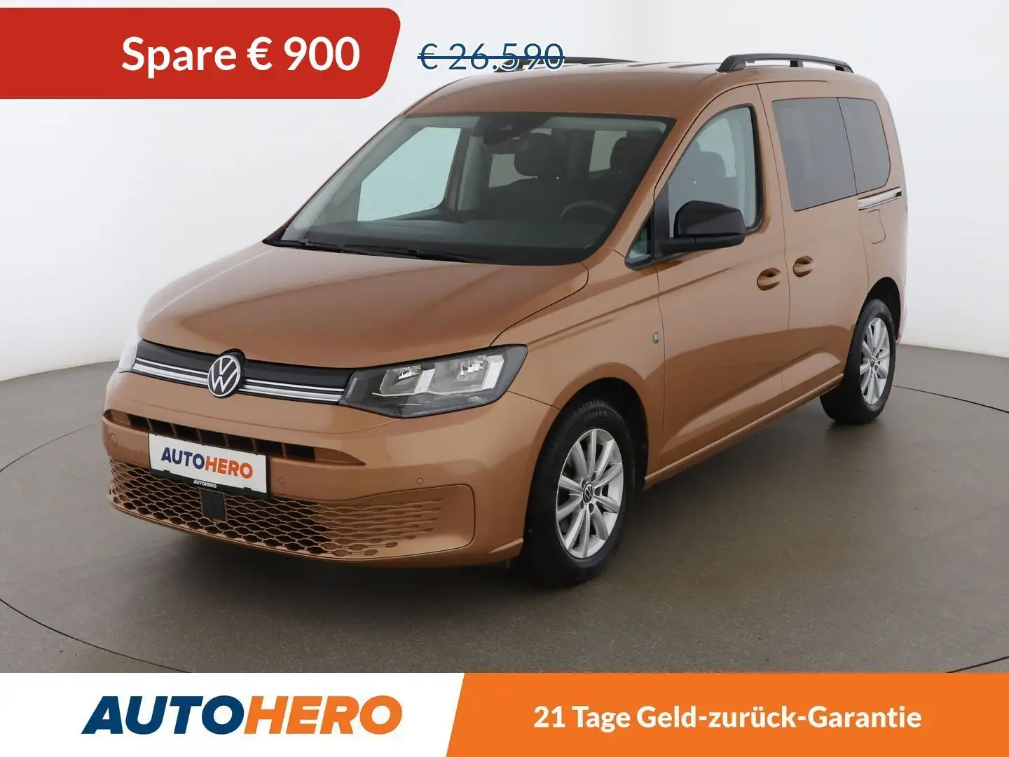 Volkswagen Caddy 2.0 TDI Life *NAVI*SPUR*BT*TEMPO* Hnědá - 1