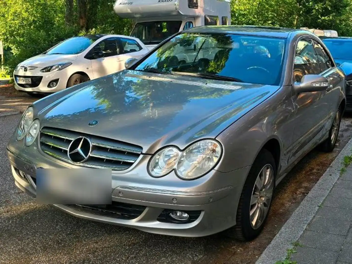 Mercedes-Benz CLK 200 CLK Coupe 200 Kompressor Automatik Elegance Silber - 1