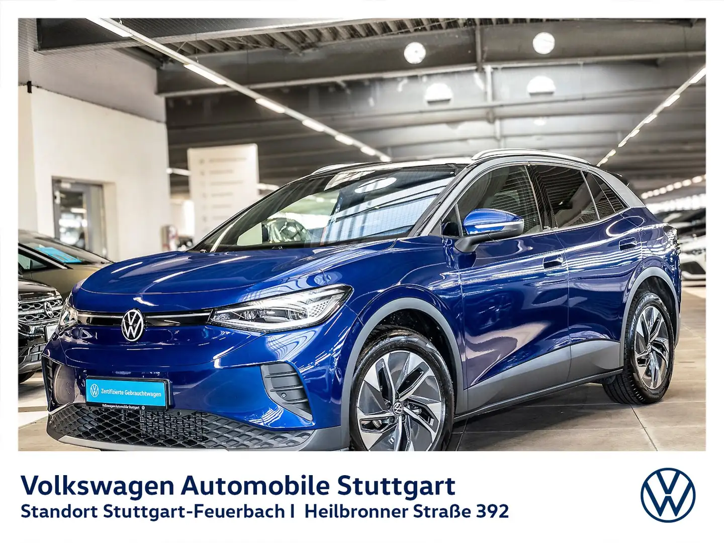 Volkswagen ID.4 Pure Navi AHK Tempomat Blau - 2