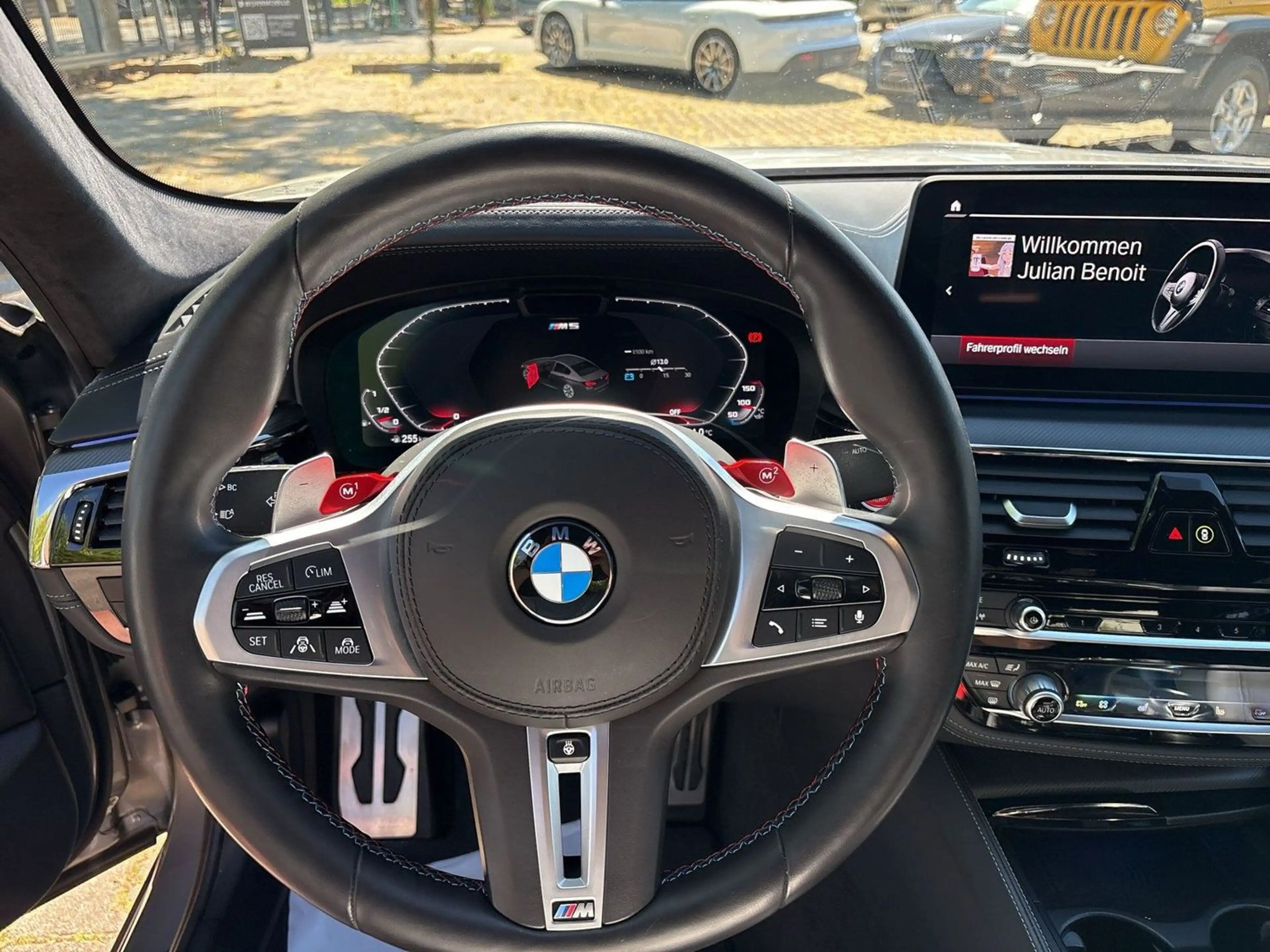 BMW M5 Competition H&K LASER HUD DRIVERS MASSAGE — photo 14