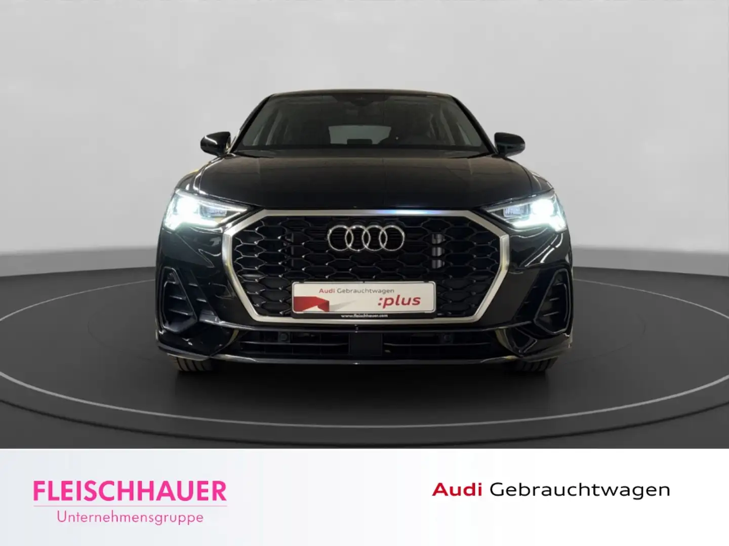 Audi Q3 Sportback 45 TFSI e LED+PDC V&H+SHZ+VC+CARPLAY+DAB Schwarz - 2