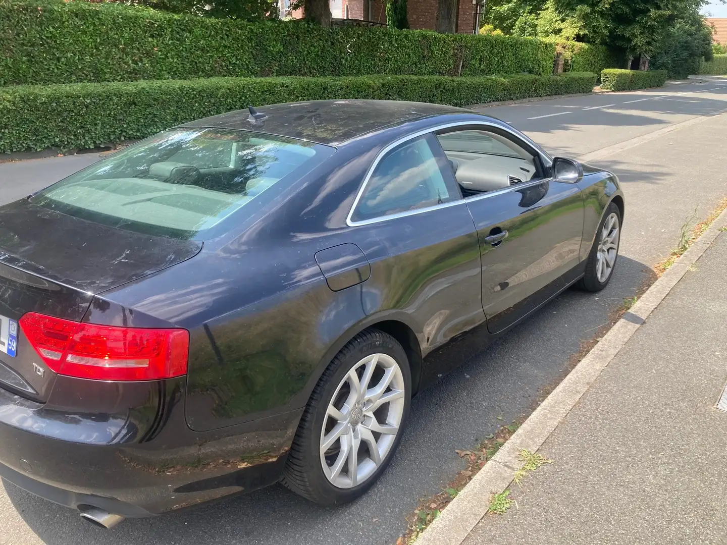 Audi A5 A5 2.7 V6 TDI 190 DPF S line plus Multitronic A Noir - 1