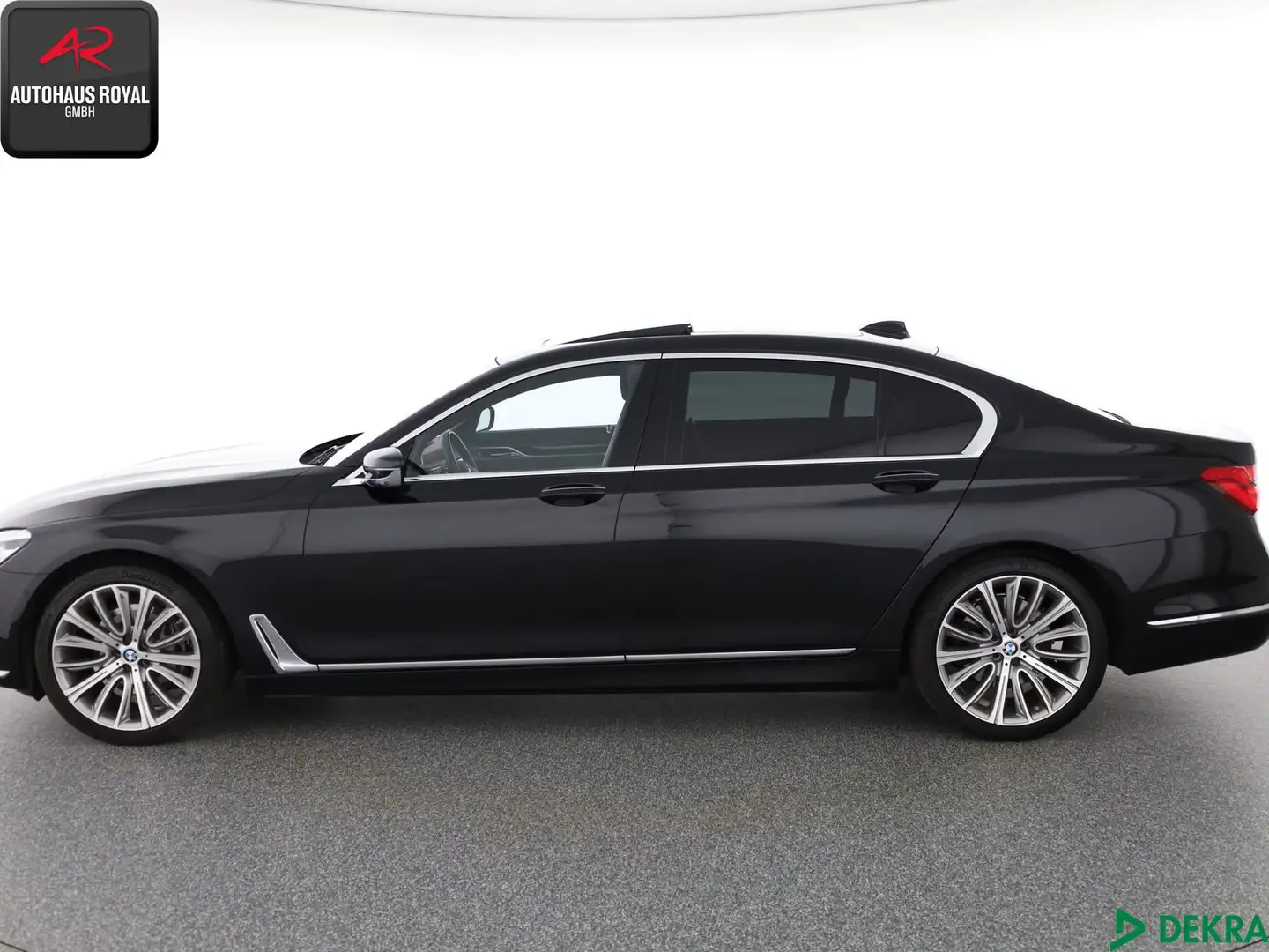 BMW 740 740 d xDrive LANG LASER,STANDHEIZ,MASSAGE,H/K,SH Schwarz - 2